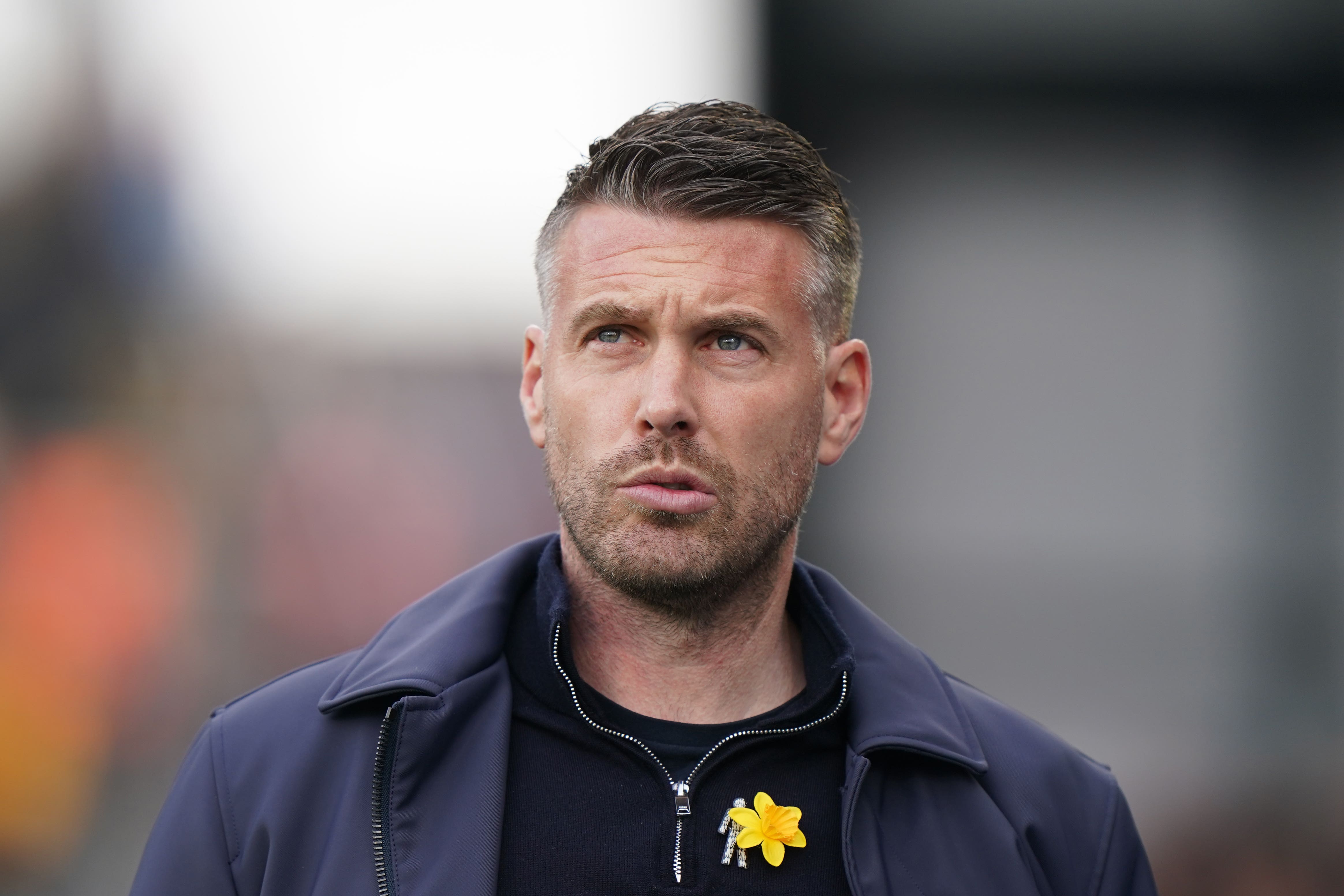 Luton manager Rob Edwards ahead of the Premier League match at Selhurst Park (Bradley Collyer/PA)