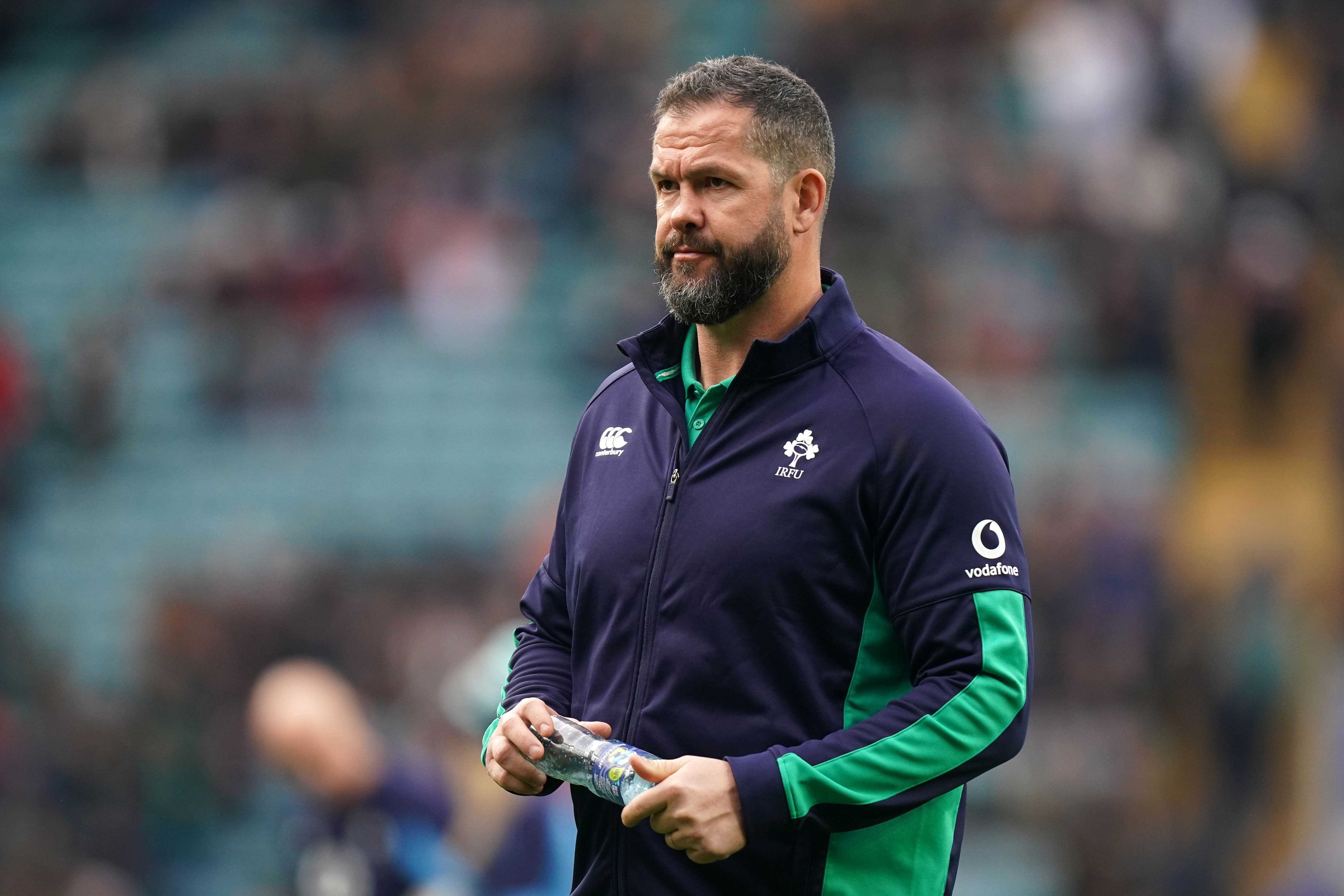 Andy Farrell saw his side beaten by England (Mike Egerton/PA)