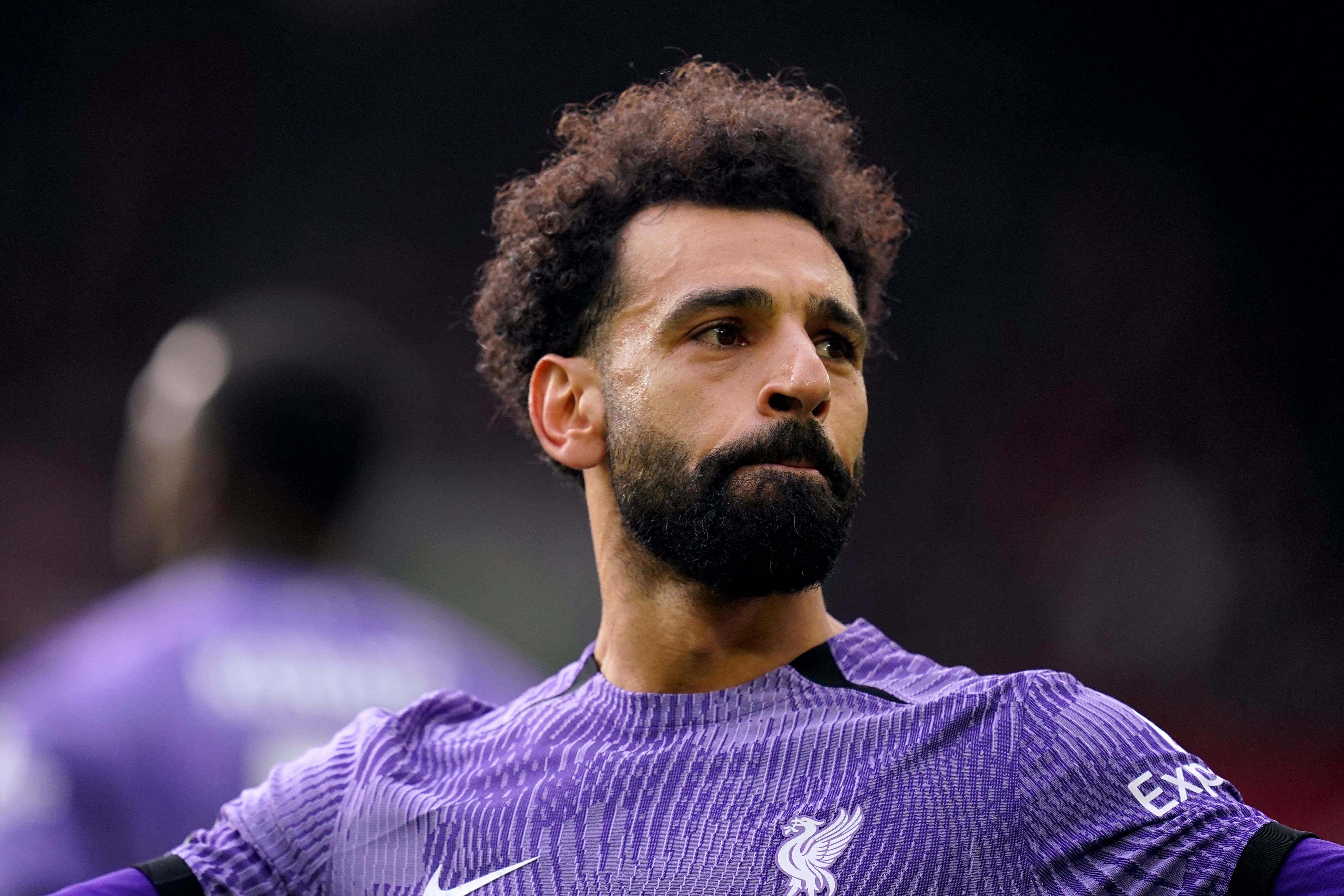 Mohamed Salah has been left out of Egypt’s squad for the upcoming international break (Adam Davy/PA)