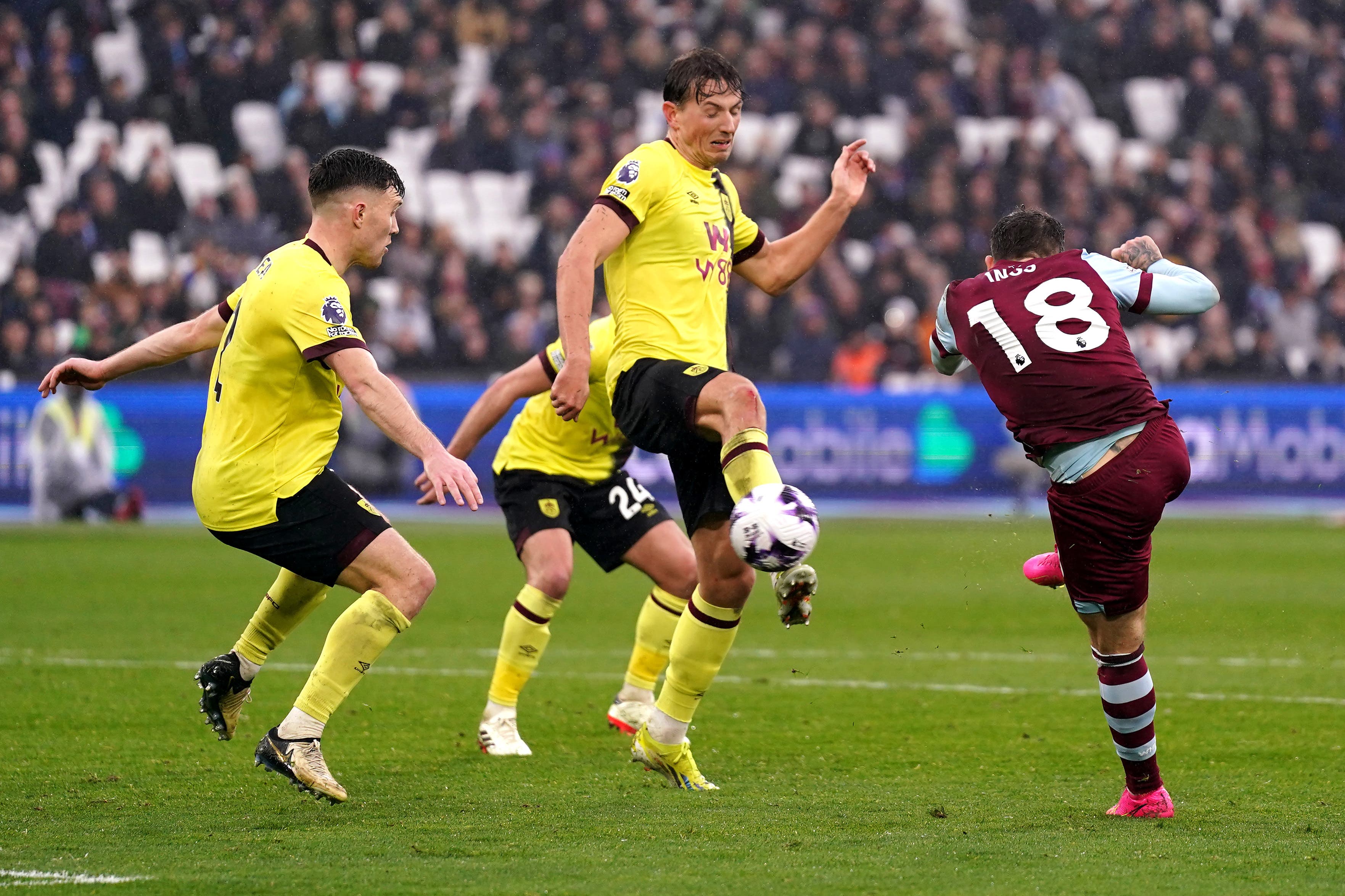 Danny Ings struck against his ex-employers (Bradley Collyer/PA)