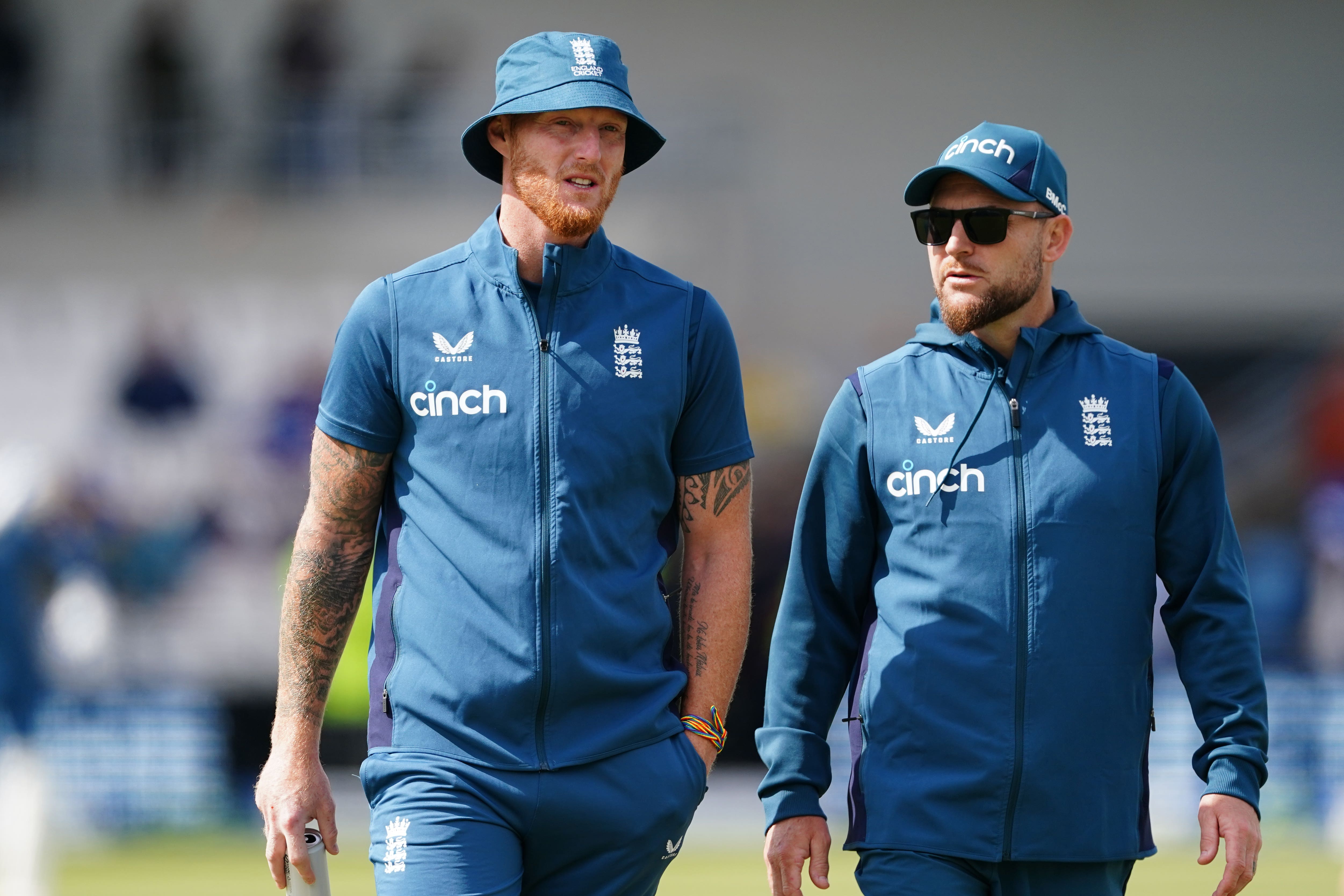 Ben Stokes, left, and Brendon McCullum have a lot to think about over the next few months (Mike Egerton/PA)