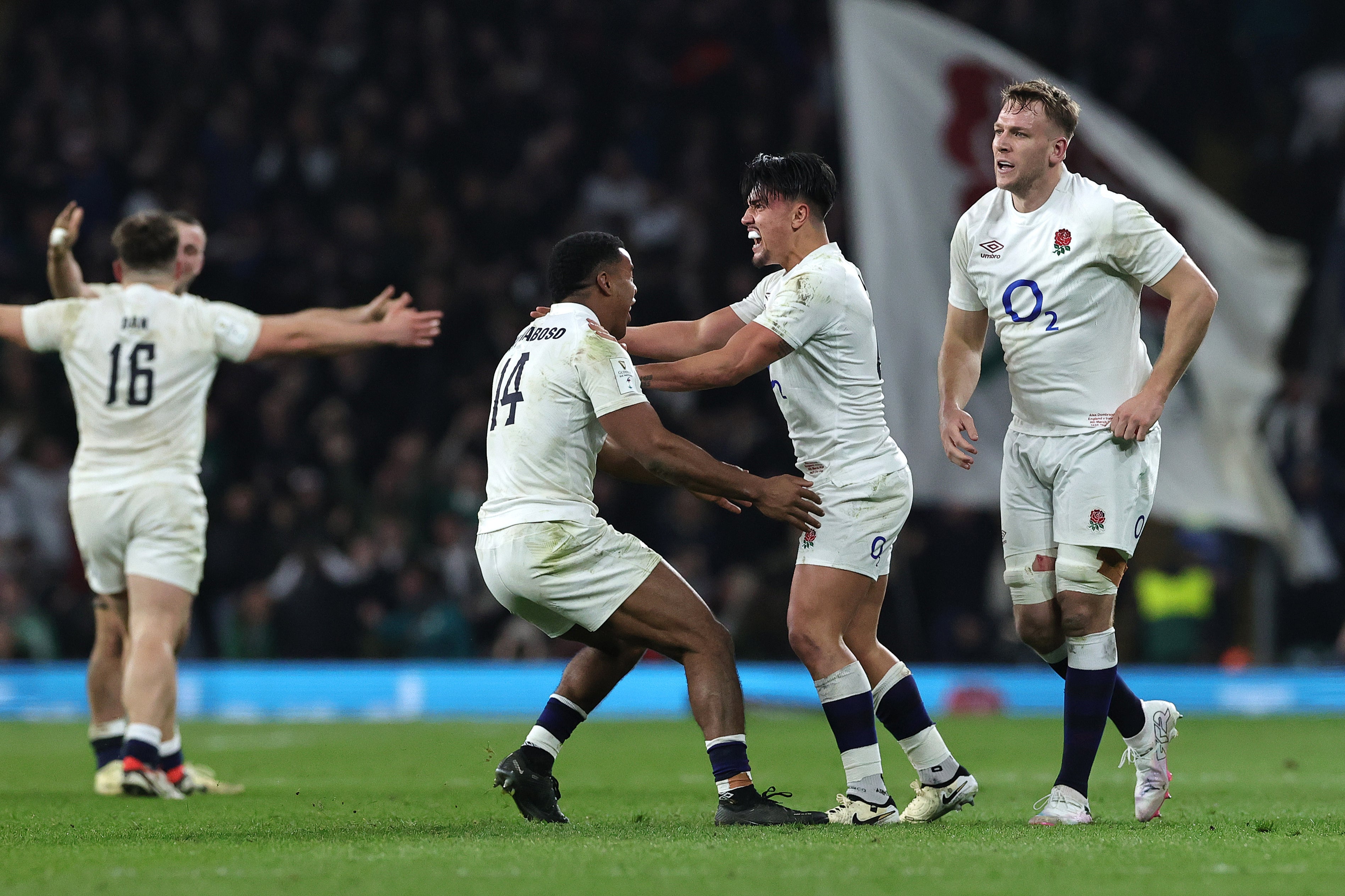 England produced their best performance under Steve Borthwick to beat Ireland