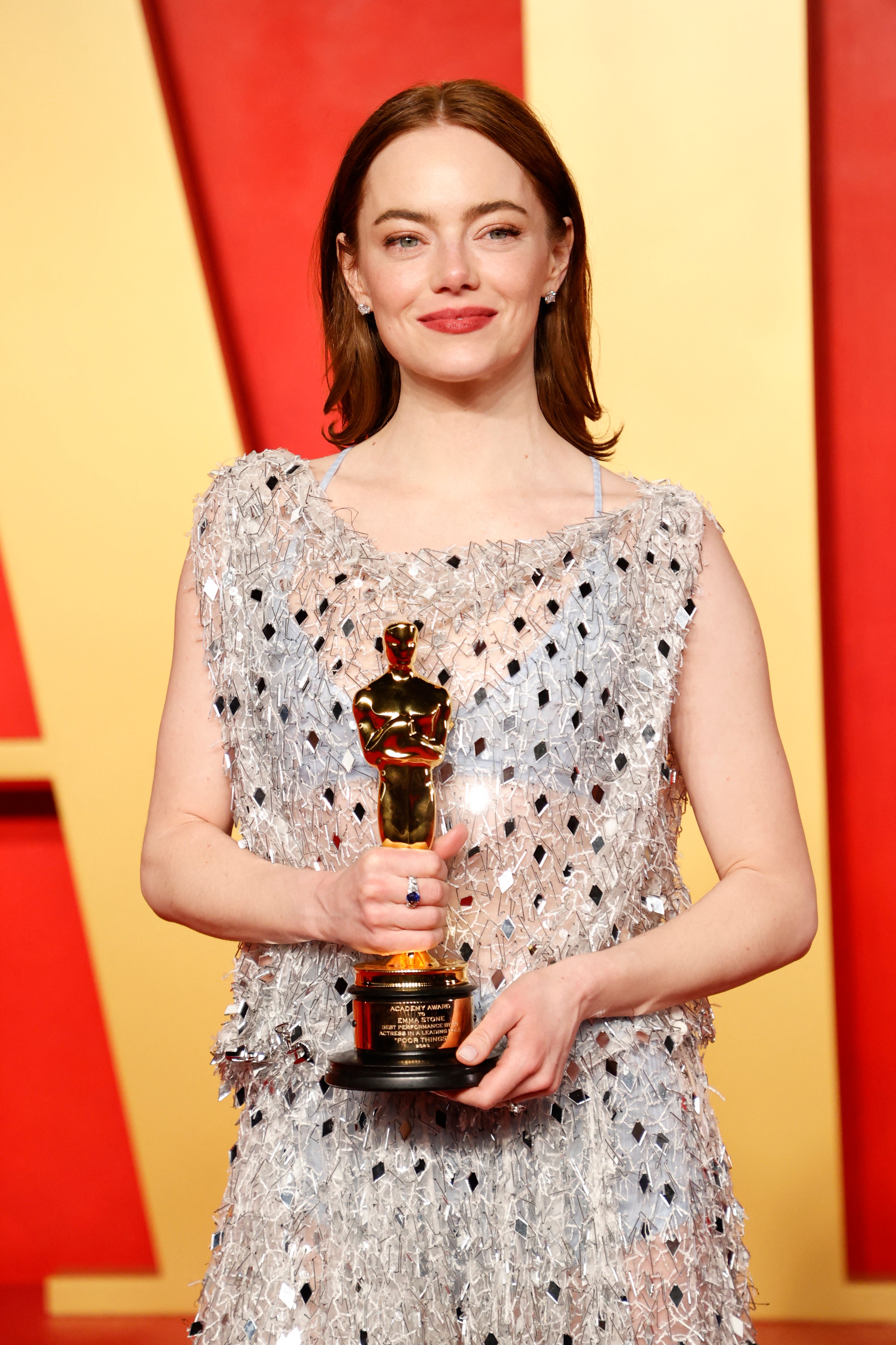 Emma Stone at Vanity Fair Oscars Party