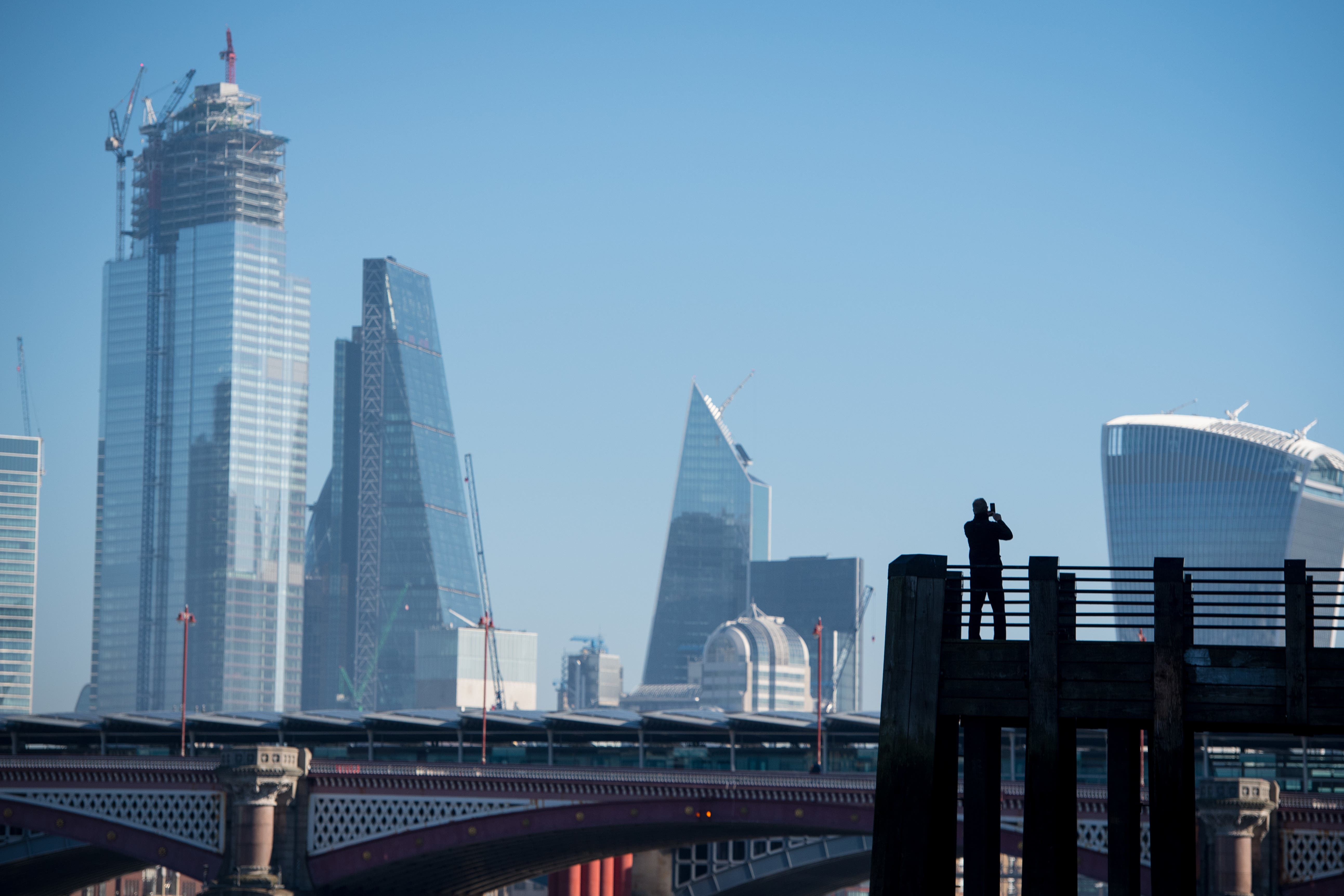 London stocks dipped following trading on Monday (Dominic Lipinski/PA)