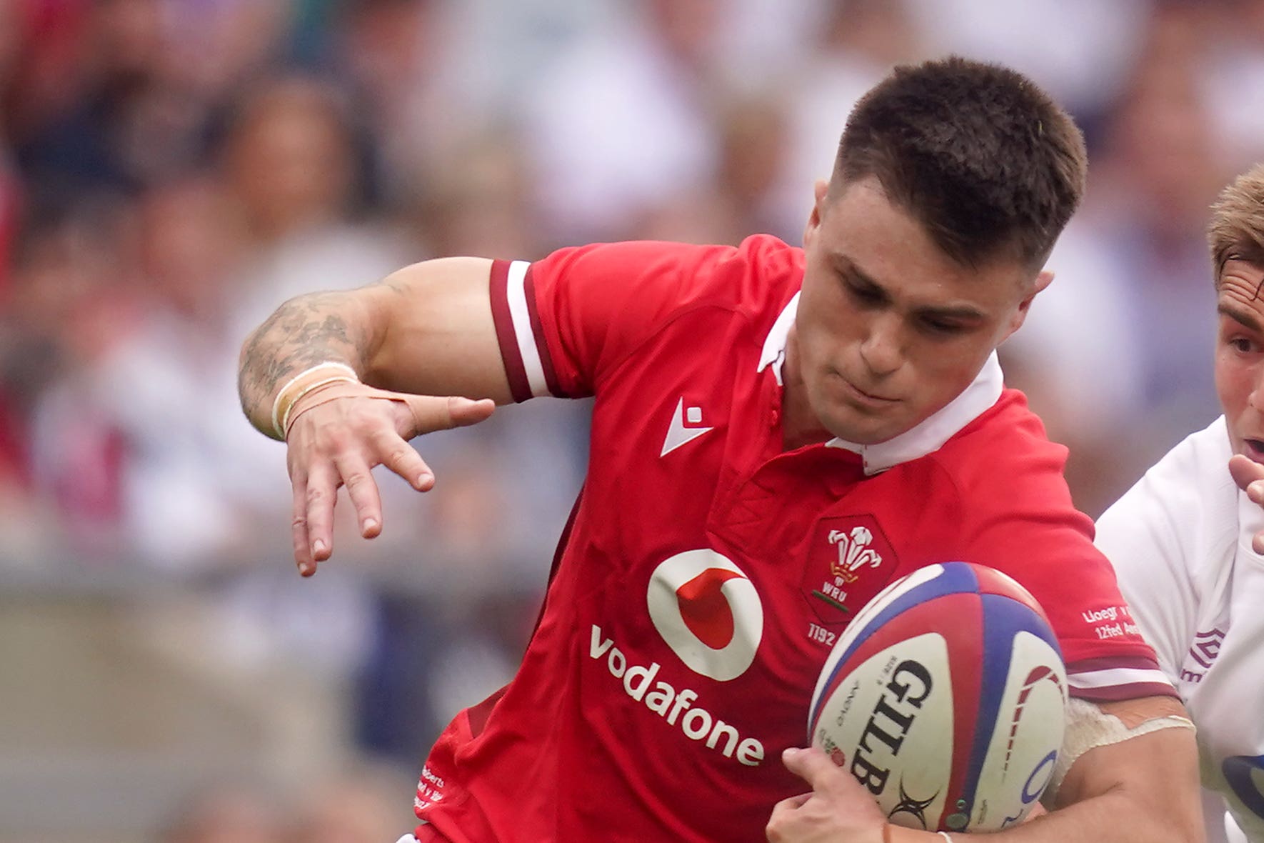 Joe Roberts has been one of Wales’ Six Nations newcomers (David Davies/PA)