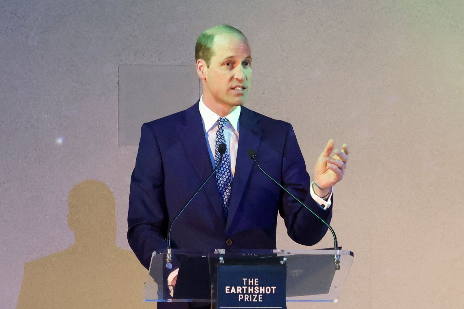 The Prince of Wales speaks at an event bringing together Earthshot Prize winners (Belinda Jiao/PA)