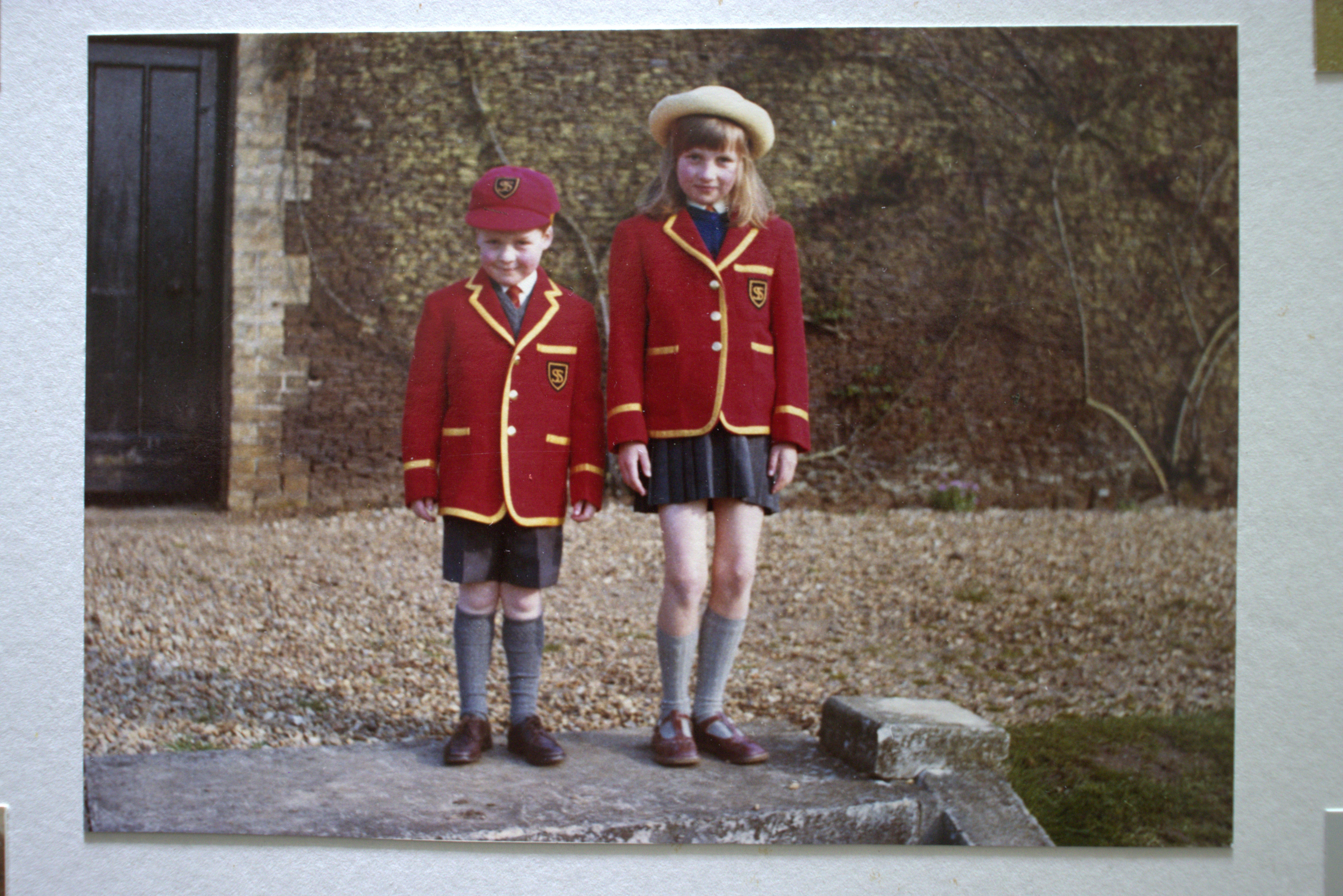 Charles Spencer and sister Diana (Princess of Wales)