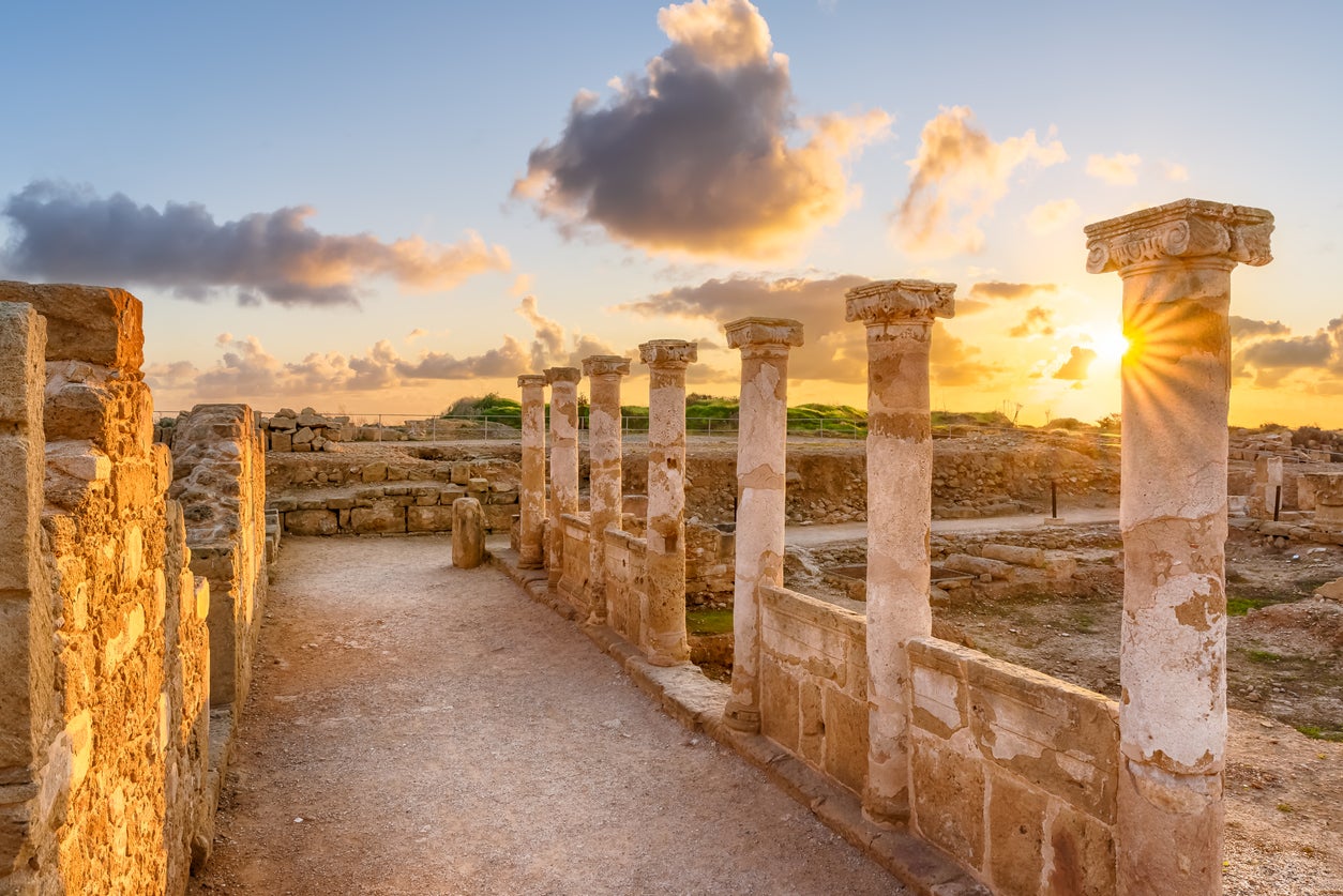 Paphos is the birthplace of Aphrodite according to Greek mythology