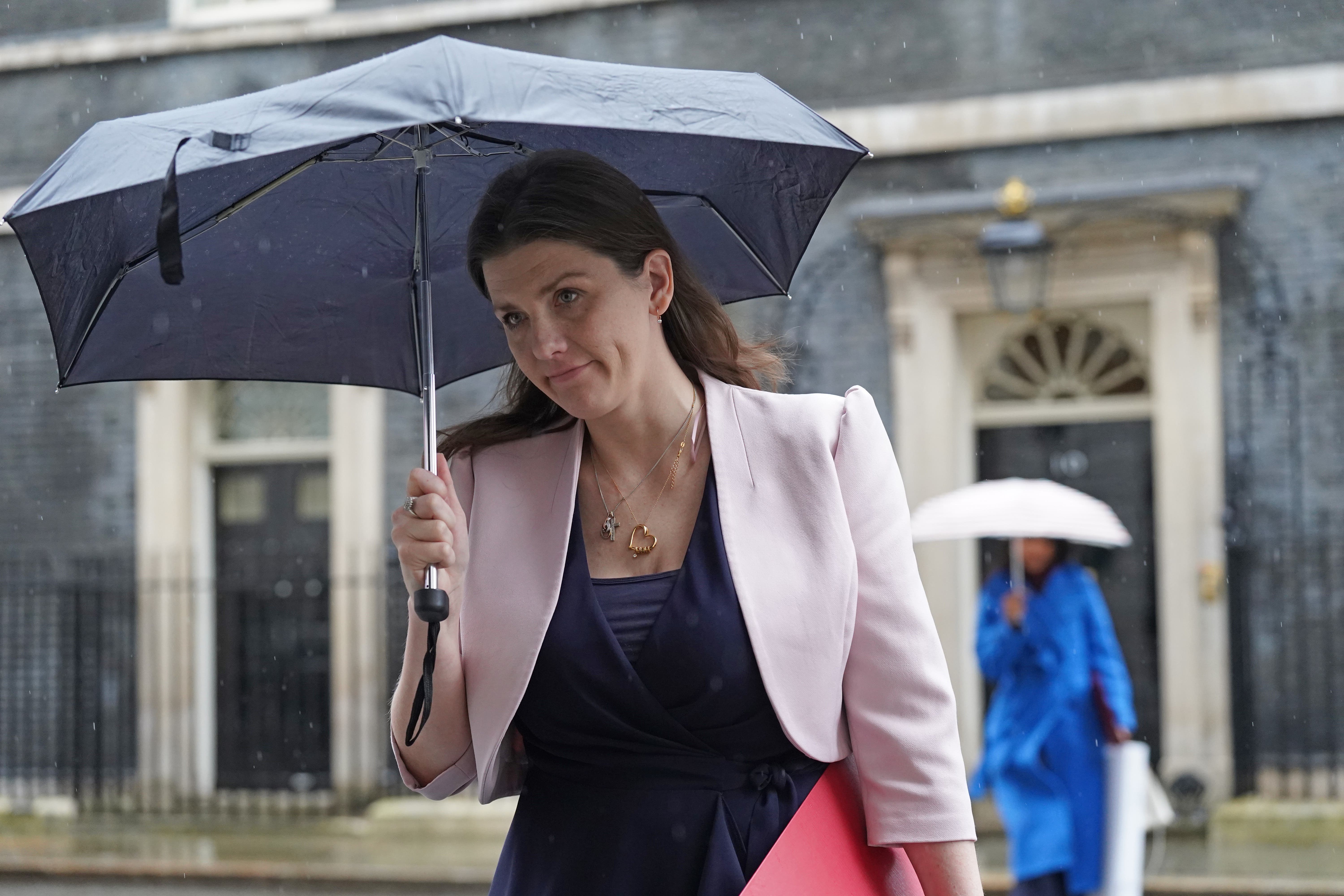 Michelle Donelan apologises for making Hamas damages claim on social media (Stefan Rousseau/PA)