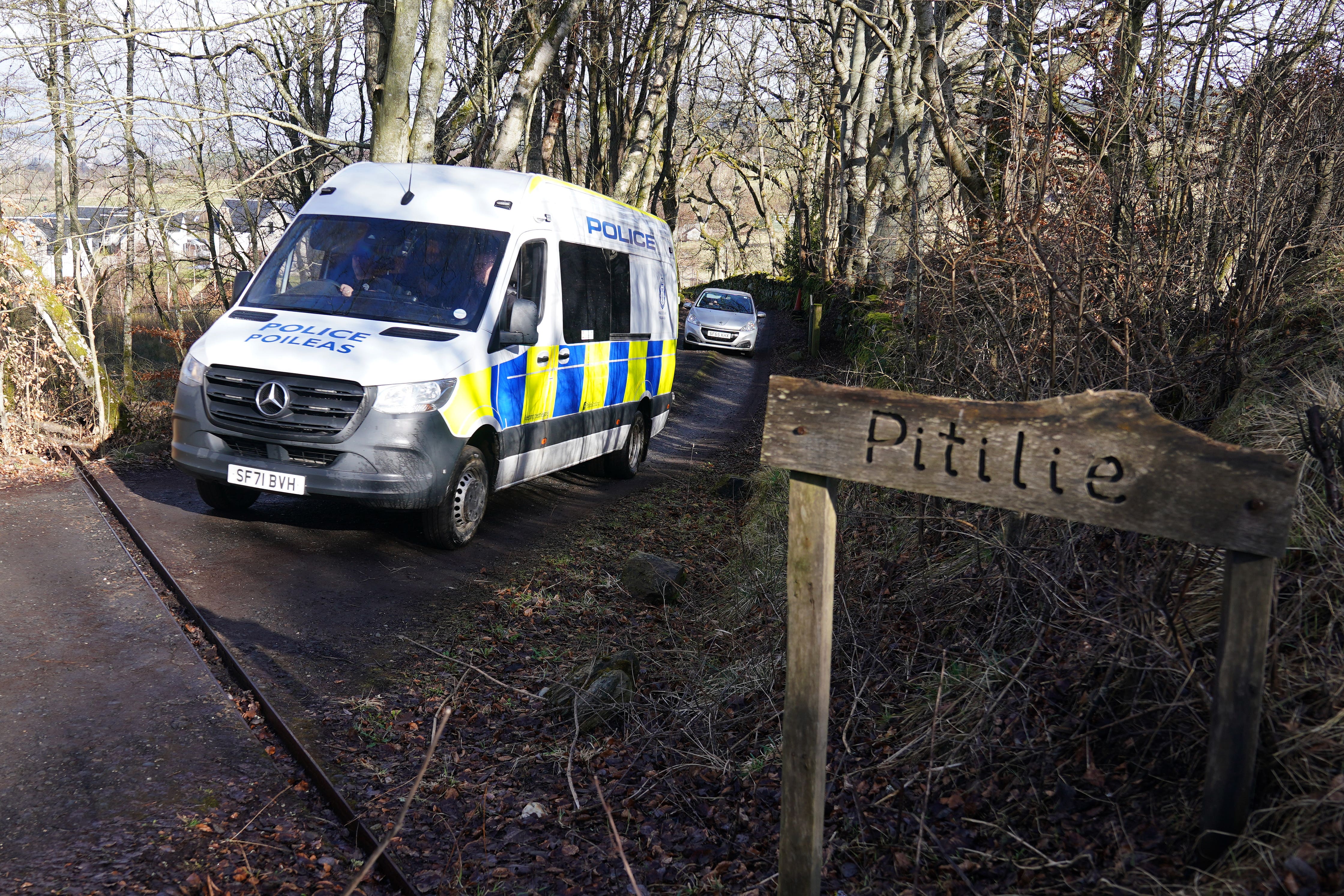 Police Scotland are continuing to investigate the murder of 65-year-old Brian Low in rural Perthshire (Andrew Milligan/PA)