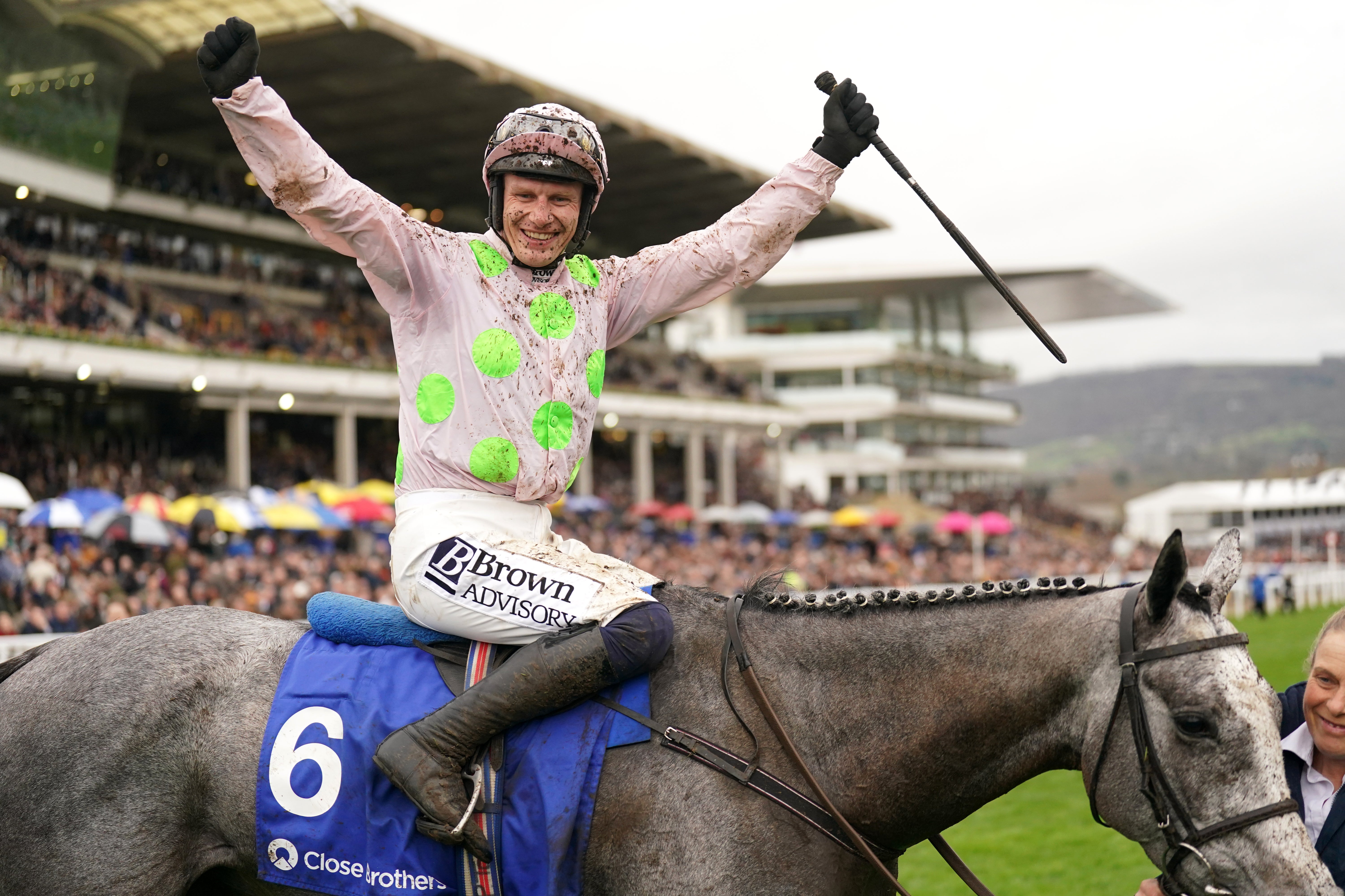 Lossiemouth’s victory brought a third win of the day for jockey Paul Townend