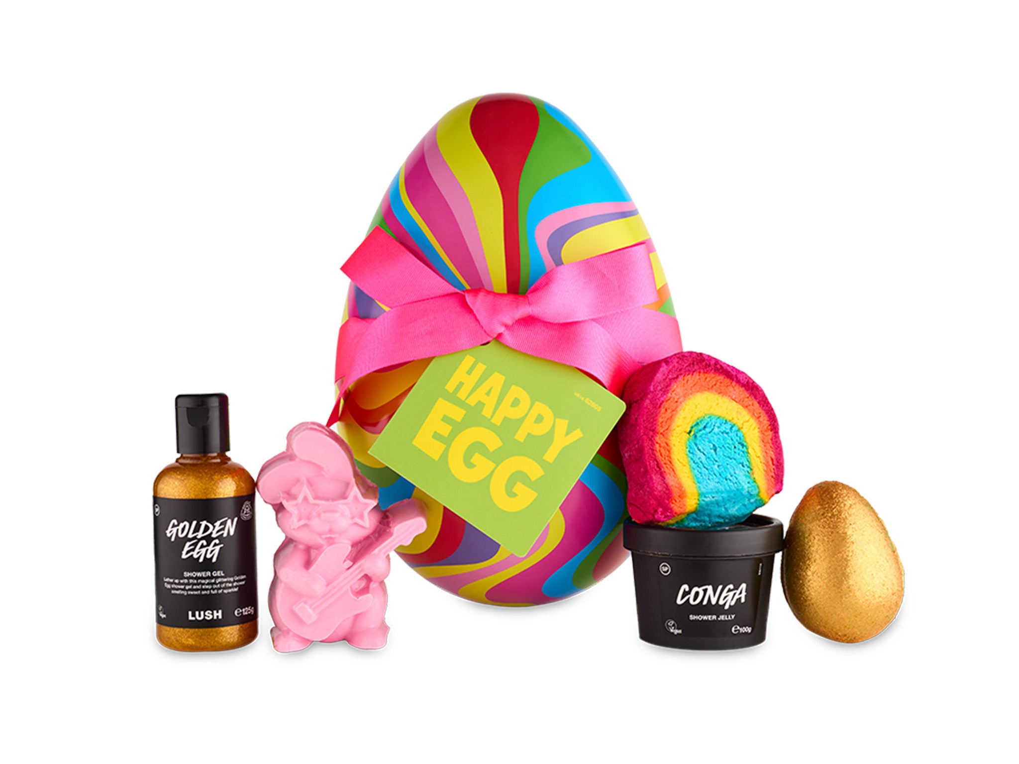 Lush happy egg gift