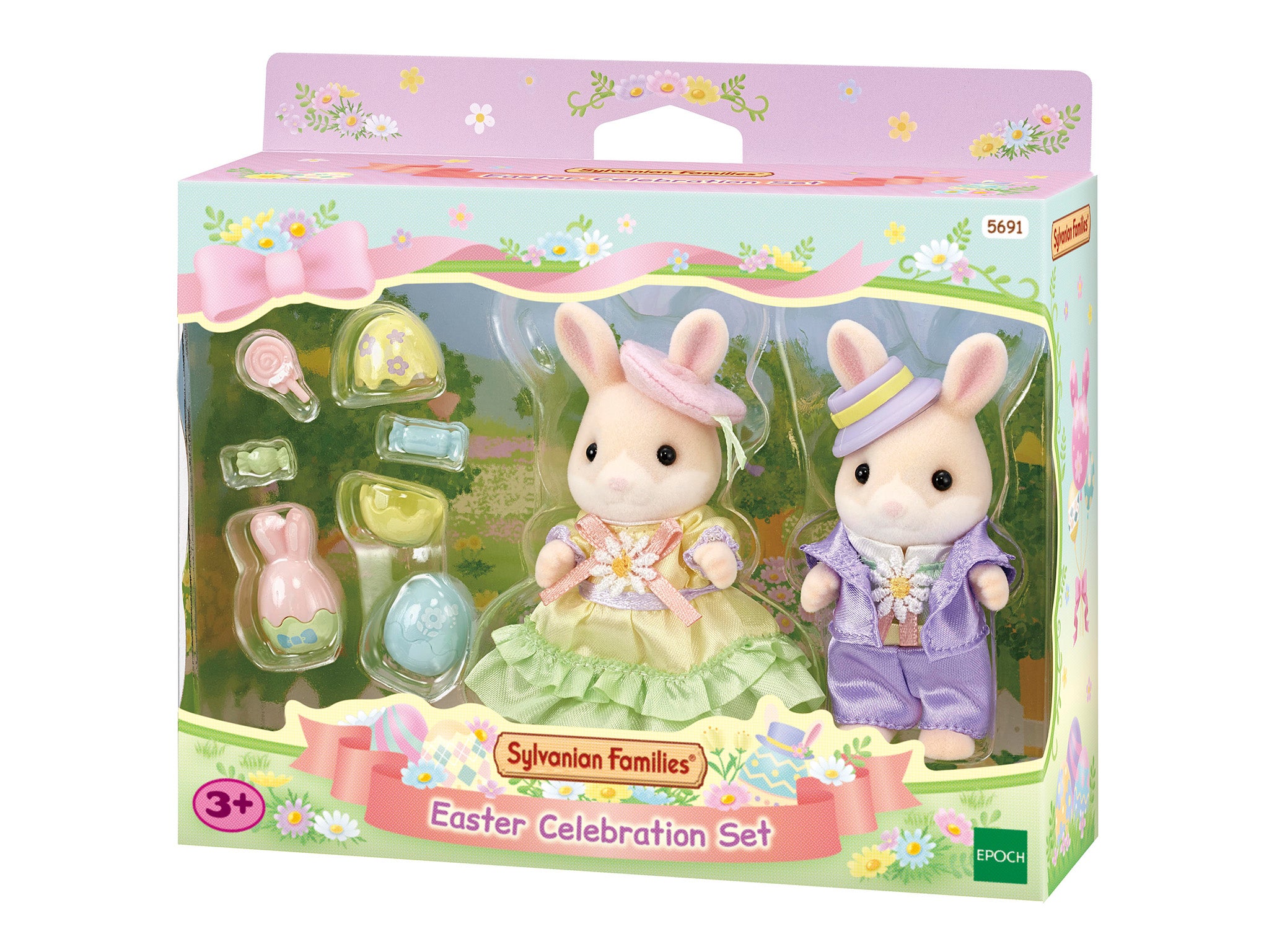 Sylvanian Families Easter celebration set