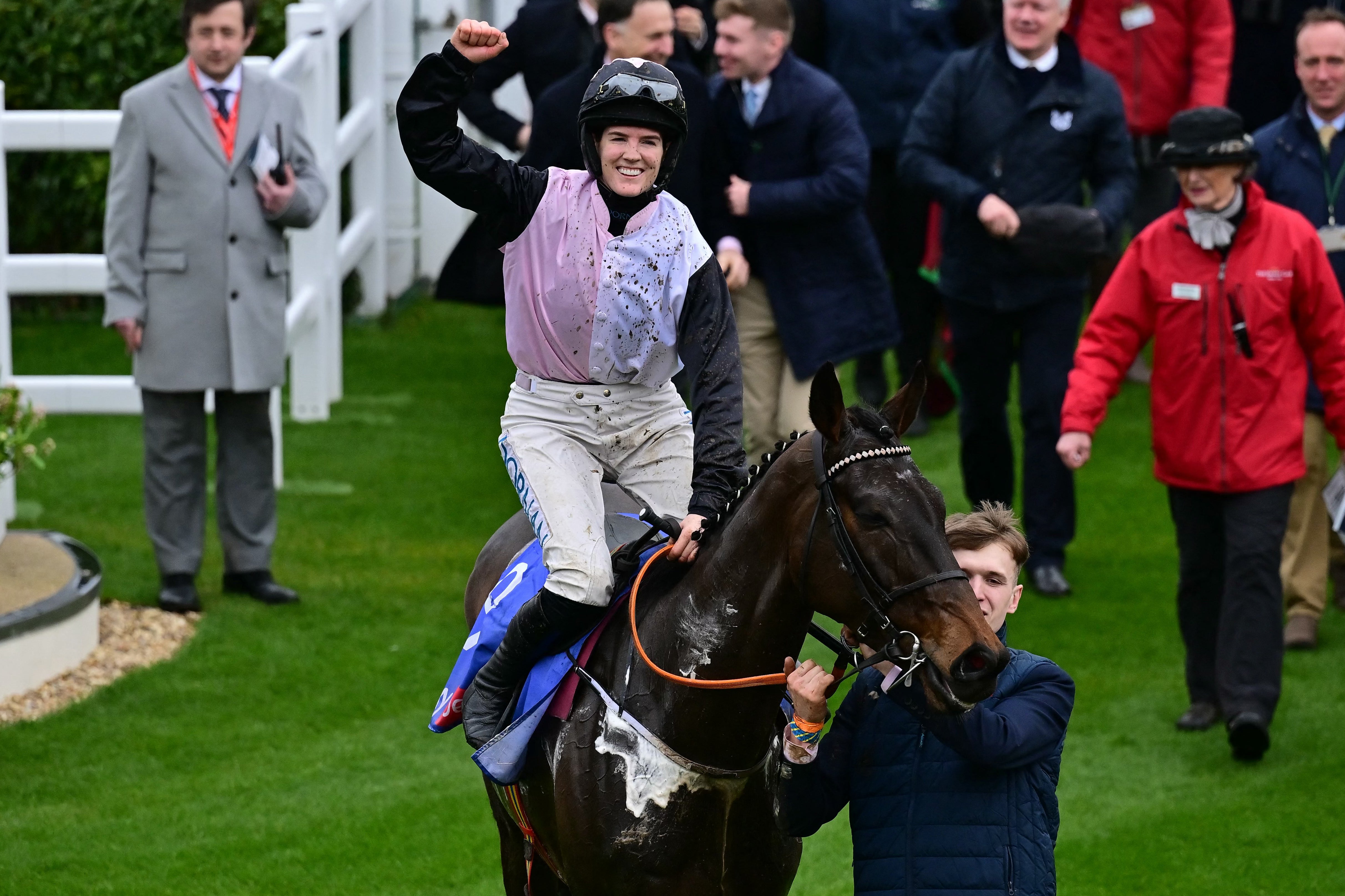 Rachael Blackmore and Slade Steel opened the Cheltenham Festival in style