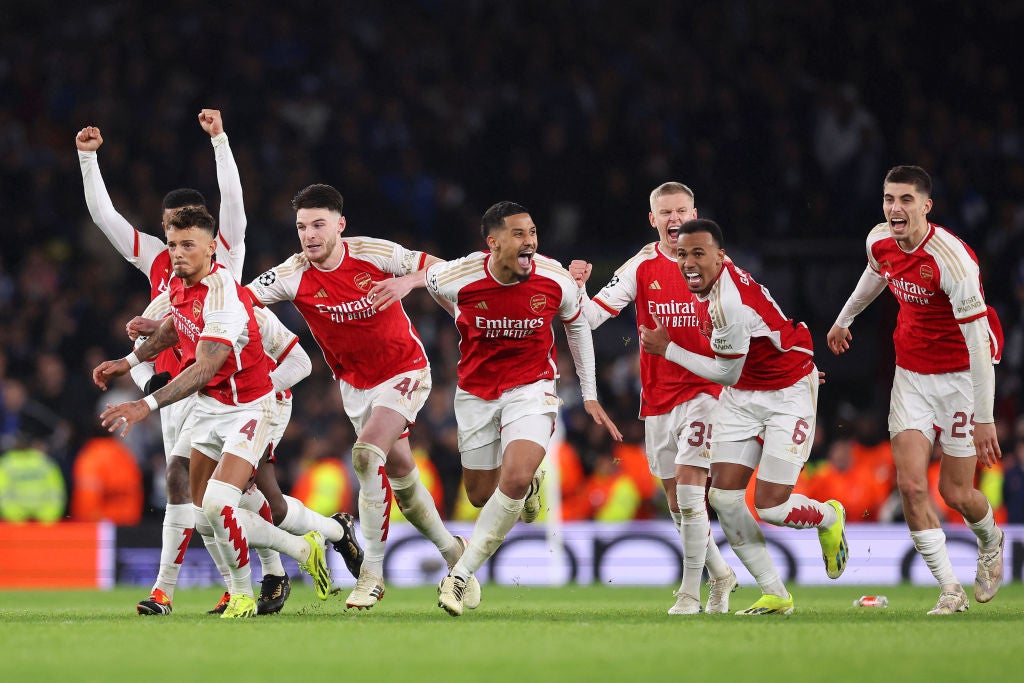 Arsenal face Bayern Munich in the Champions League quarter-finals