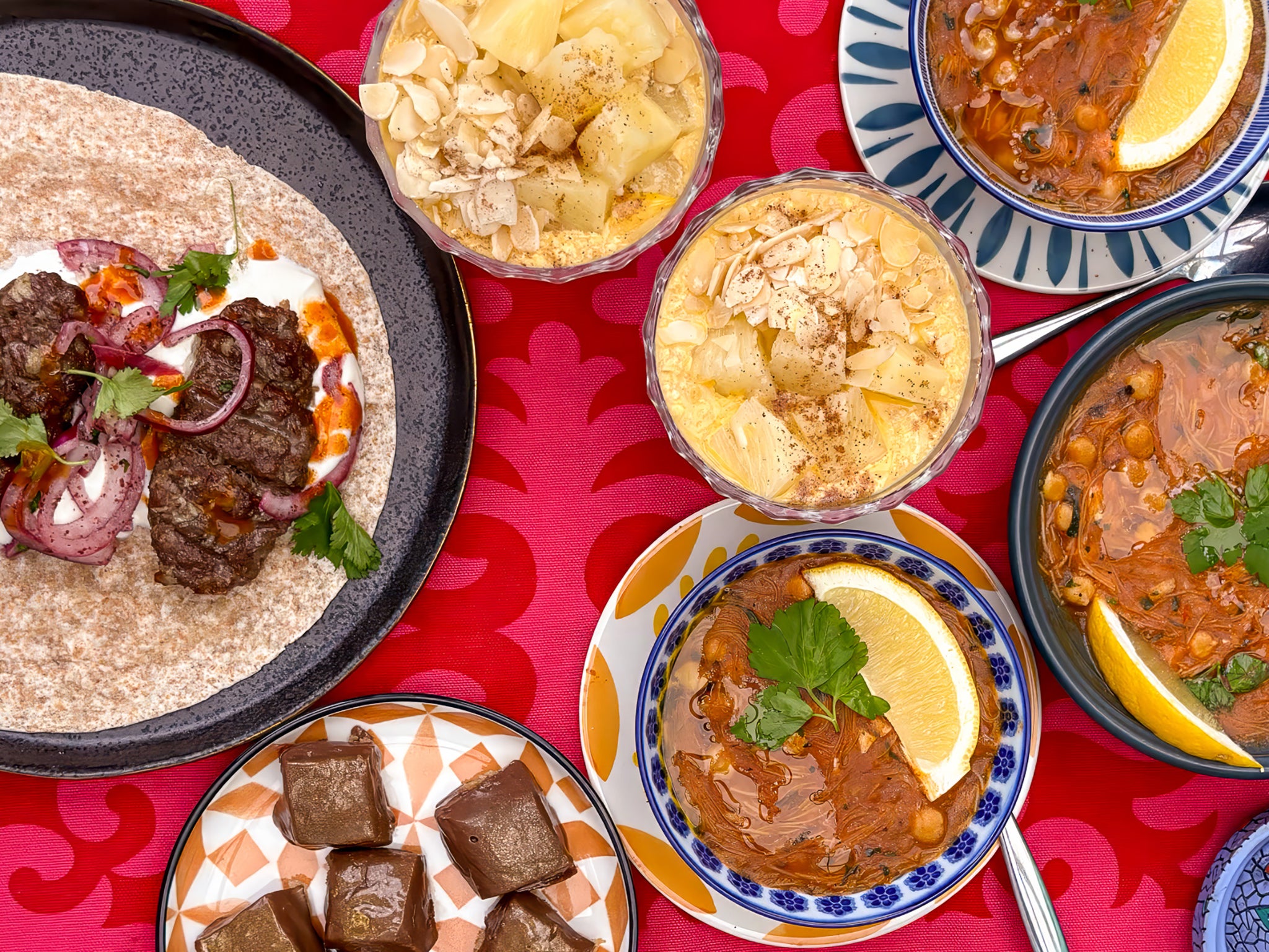 Store cupboard seasonings and smart ingredient swaps will help to keep costs low this Ramadan