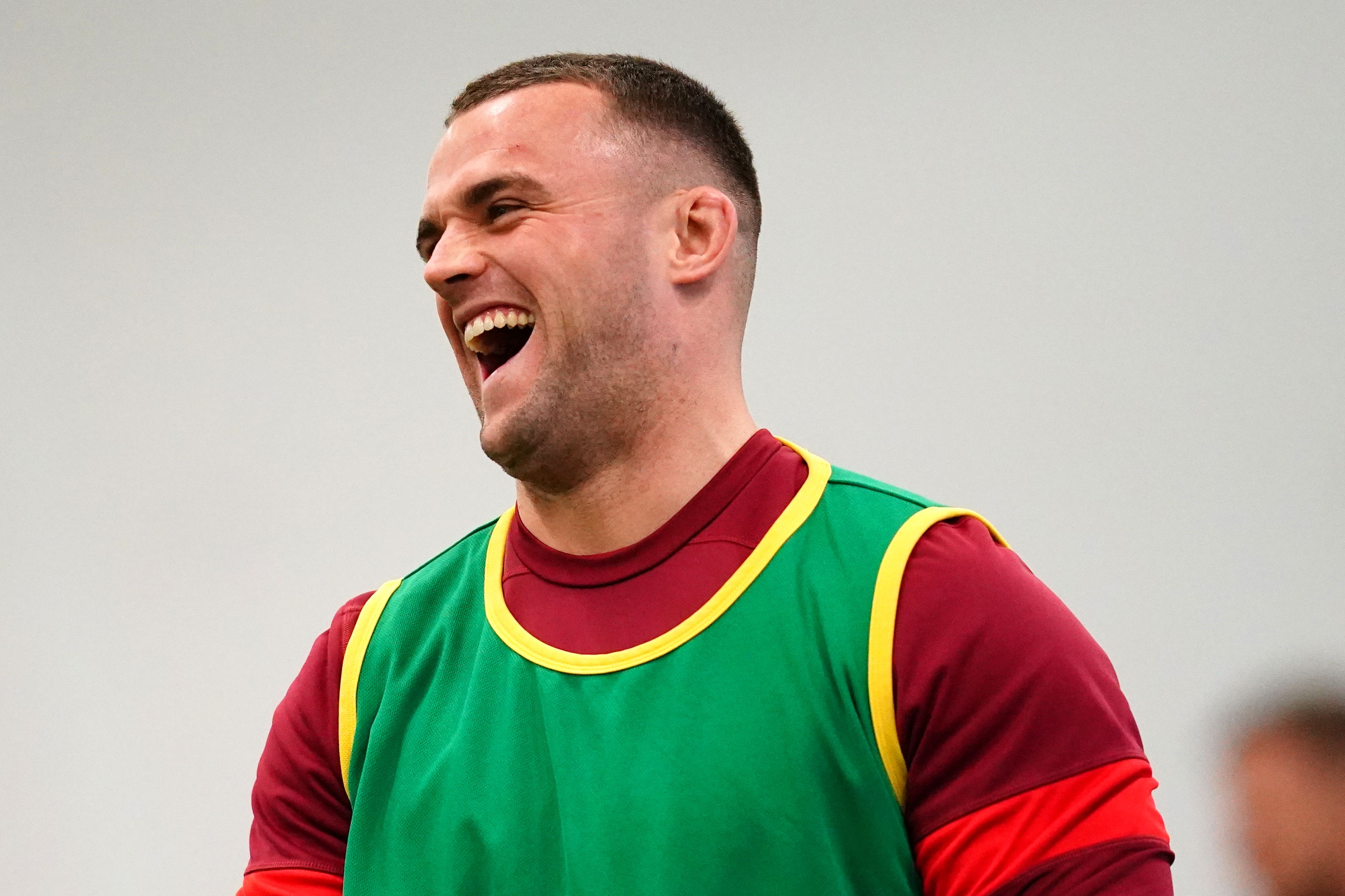 Ben Earl, pictured in training on Monday (John Walton/PA)