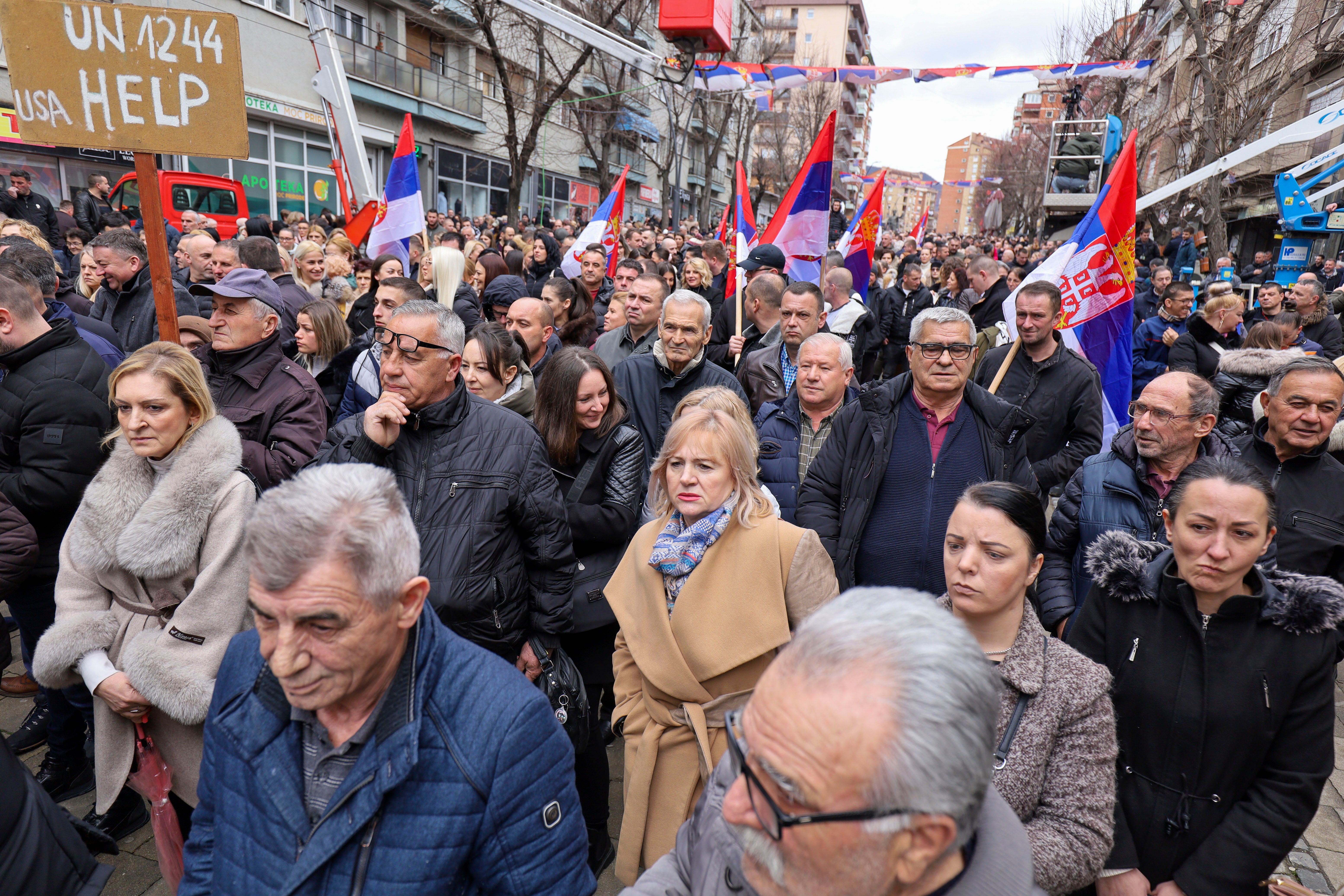 Kosovo US Serbia