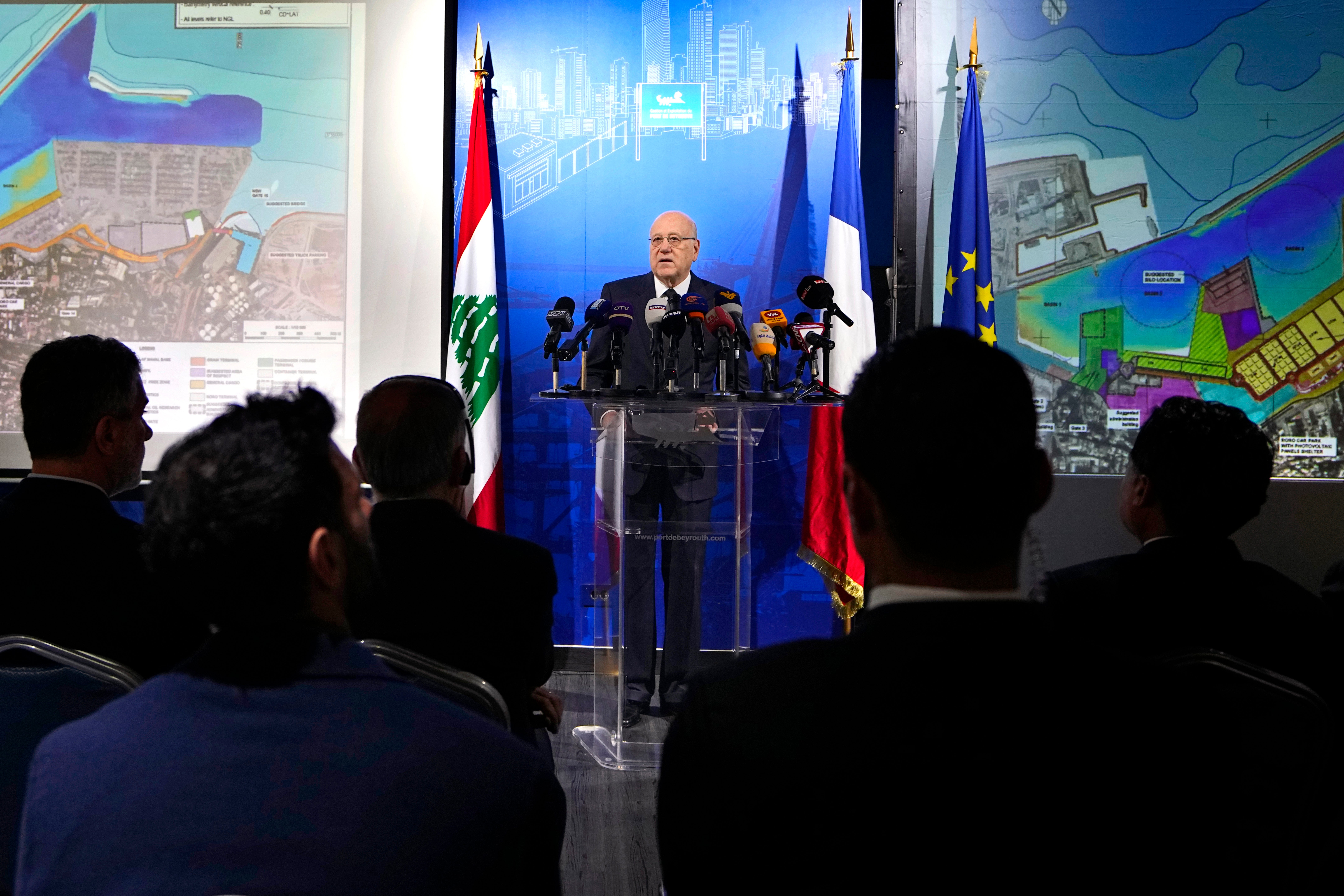 Lebanon France Port Reconstruction