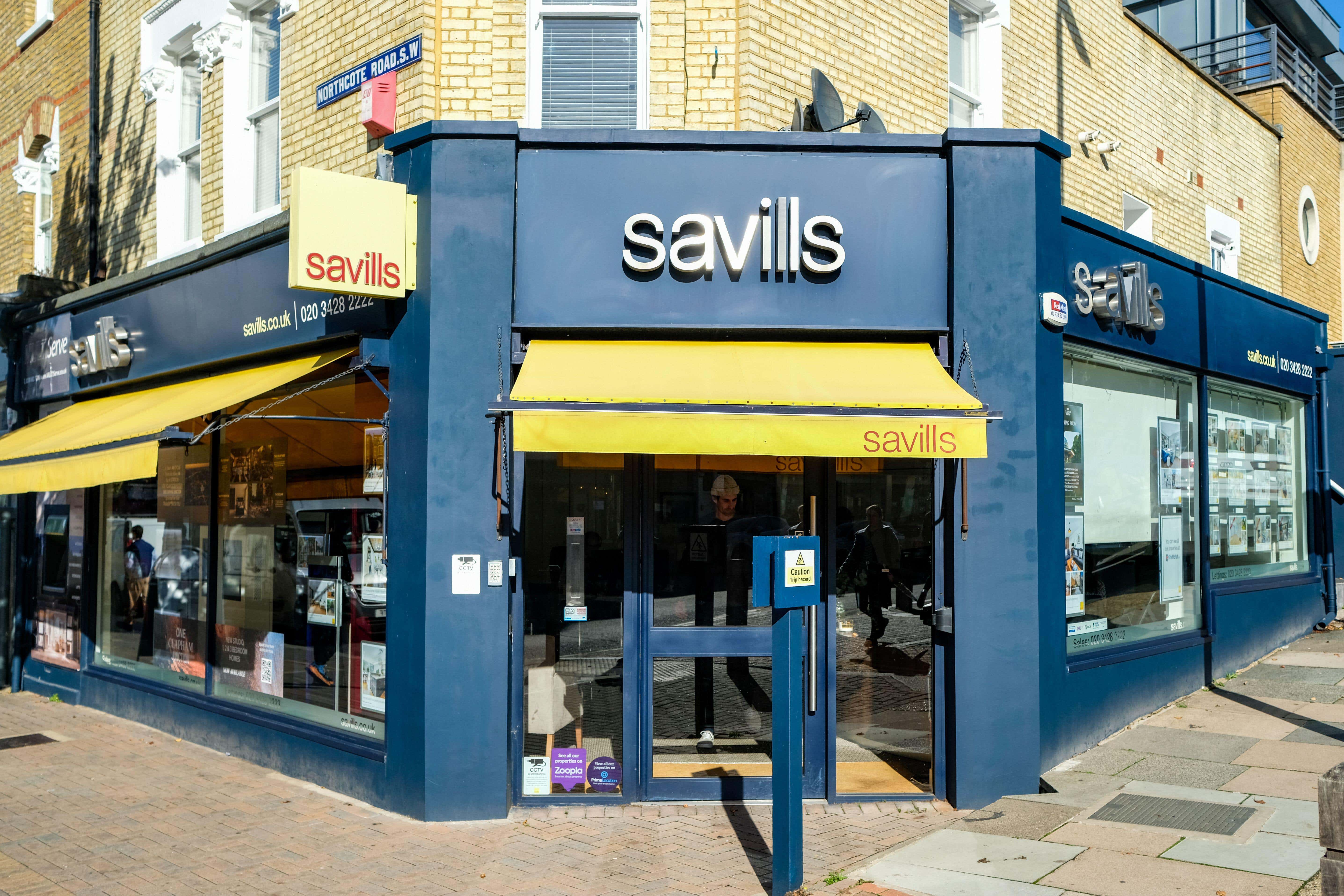 Estate agency Savills has reported shrinking profits (Alamy/PA)