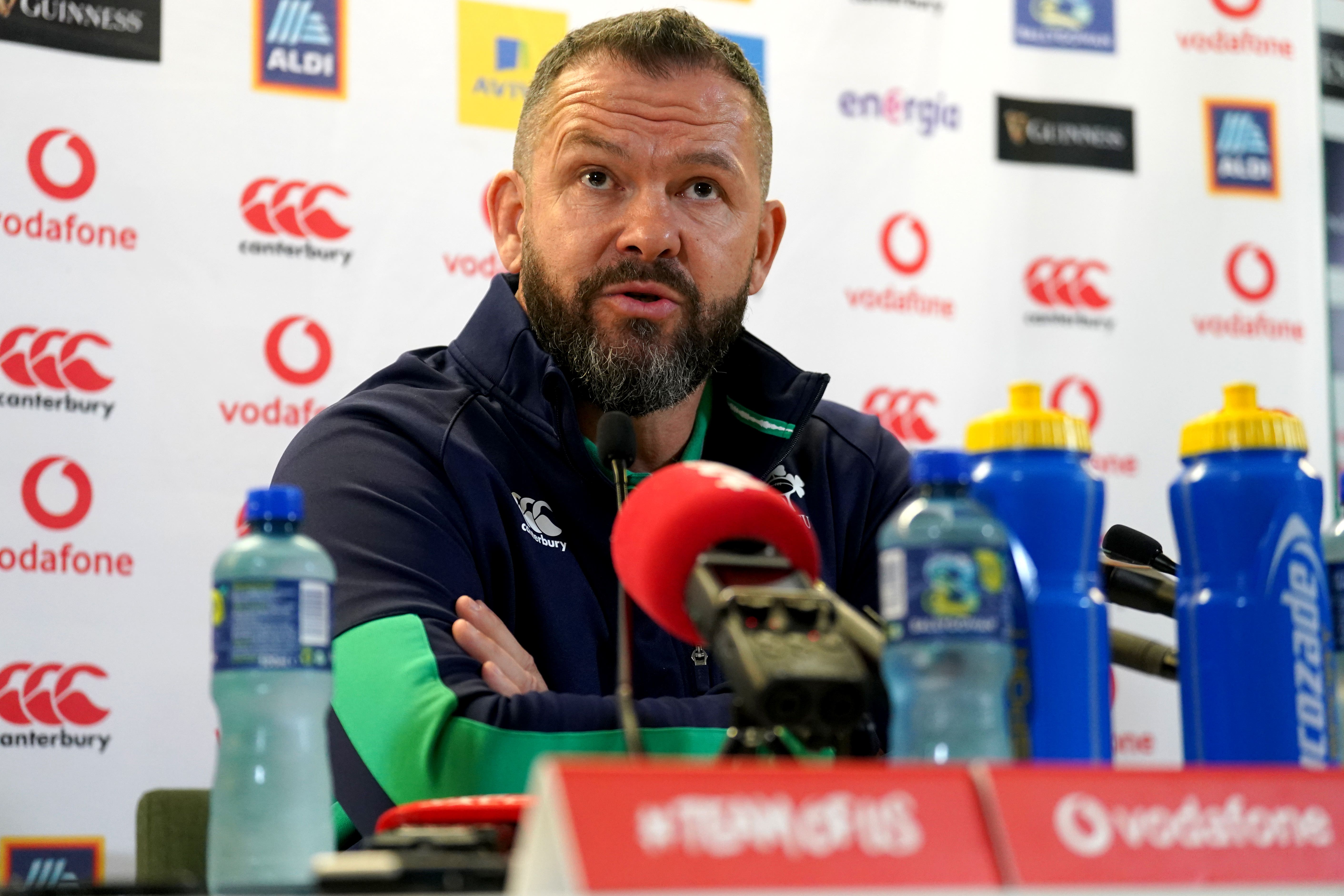 Andy Farrell could guide Ireland to back-to-back titles (Brian Lawless/PA)