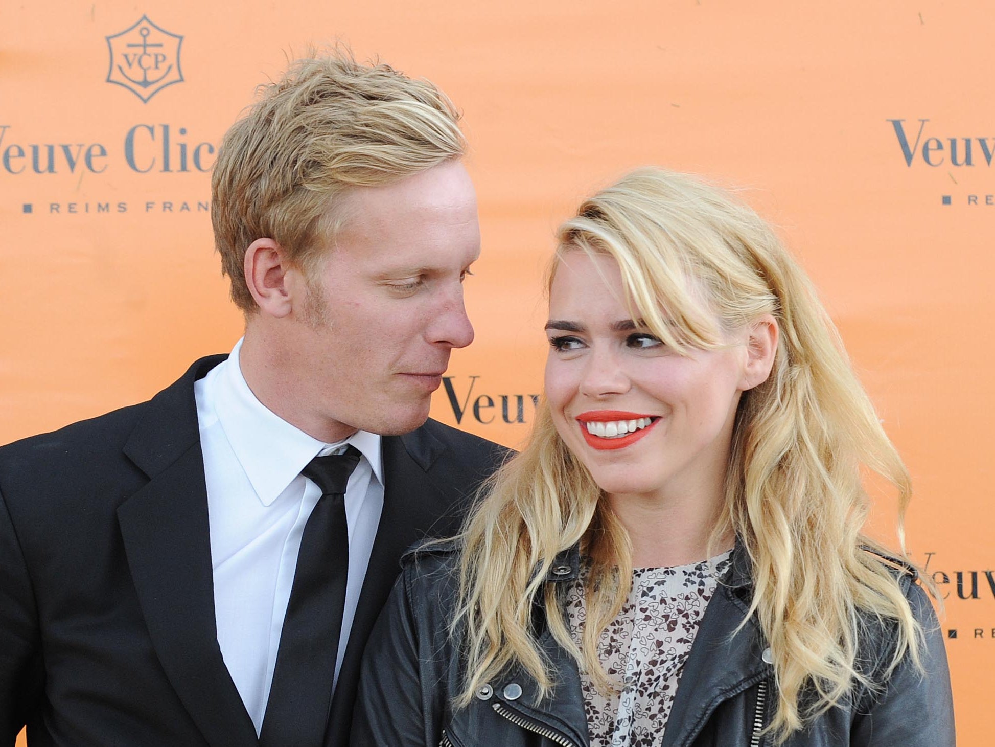 Laurence Fox and ex-wife Billie Piper photographed in 2012