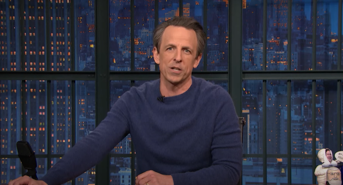 Seth Meyers spoke out about Trump’s trials