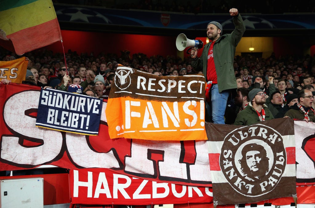 The reason Bayern Munich fans are banned from attending Arsenal quarter-final