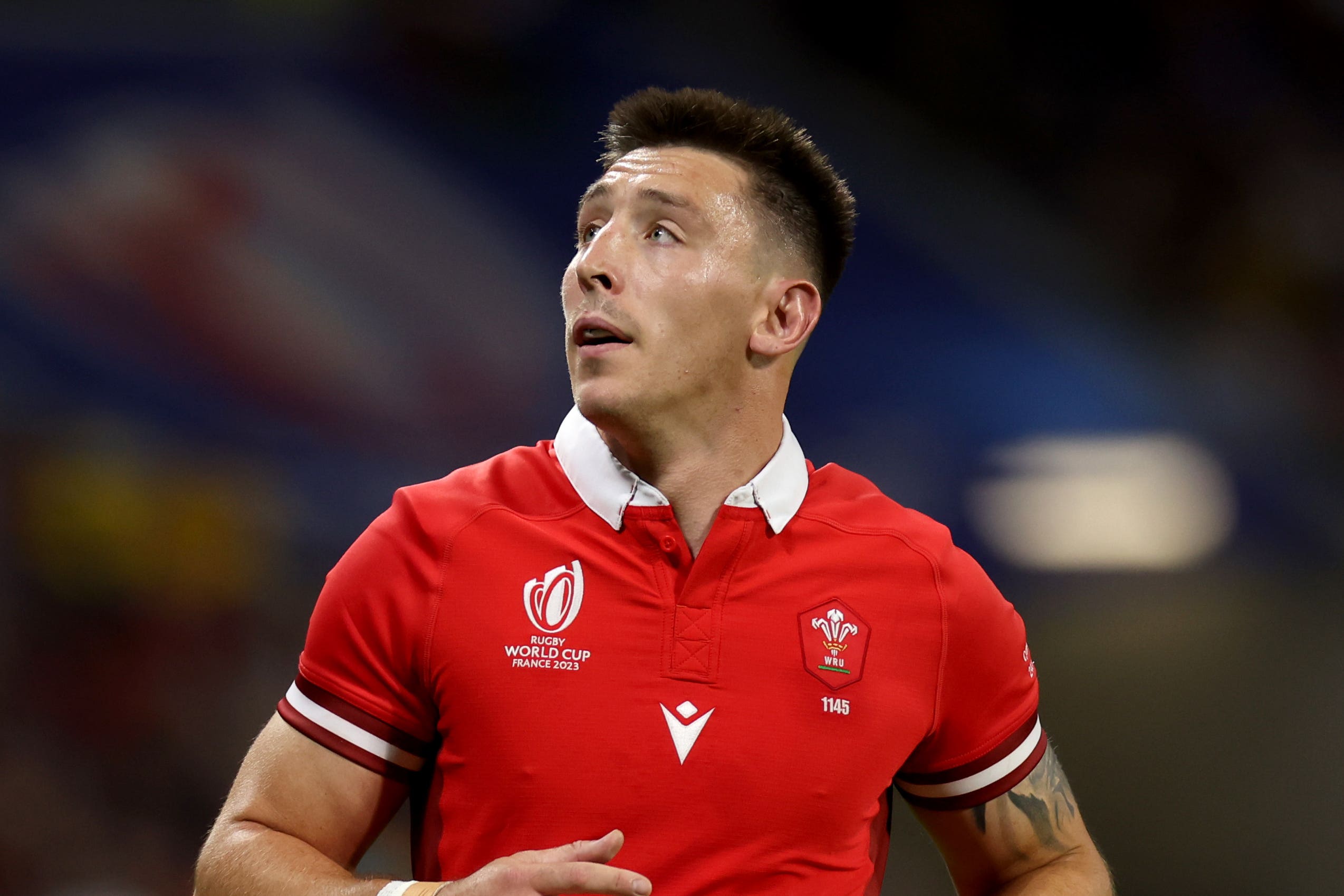 Wales wing Josh Adams knows the pressure will be on against Italy (Bradley Collyer/PA)