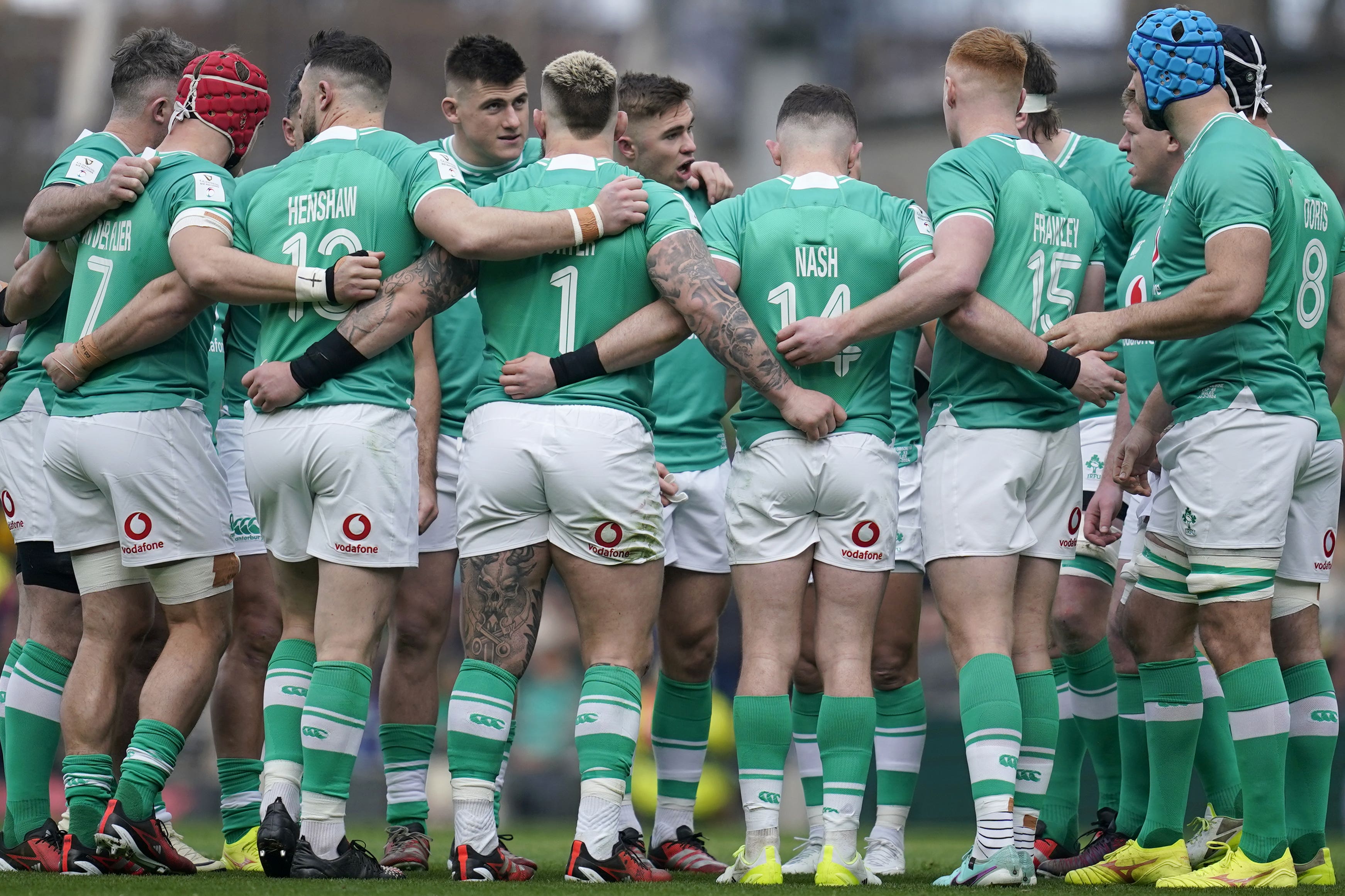 Ireland have retained the Guinness Six Nations title (Niall Carson/PA)