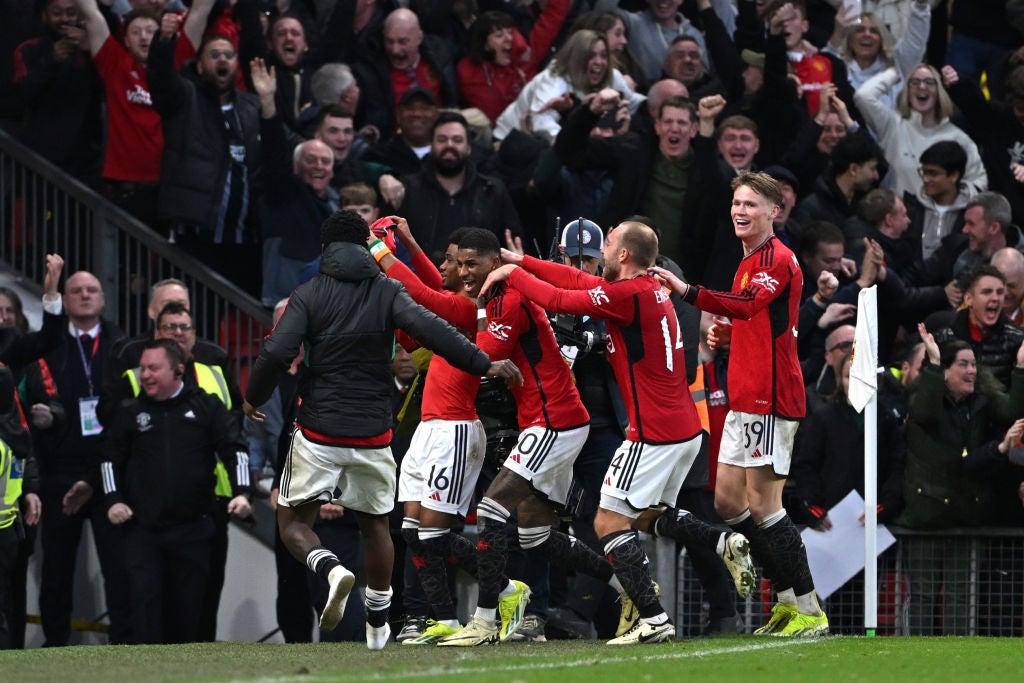 Amad Diallo sparked wild celebrations with his late winner