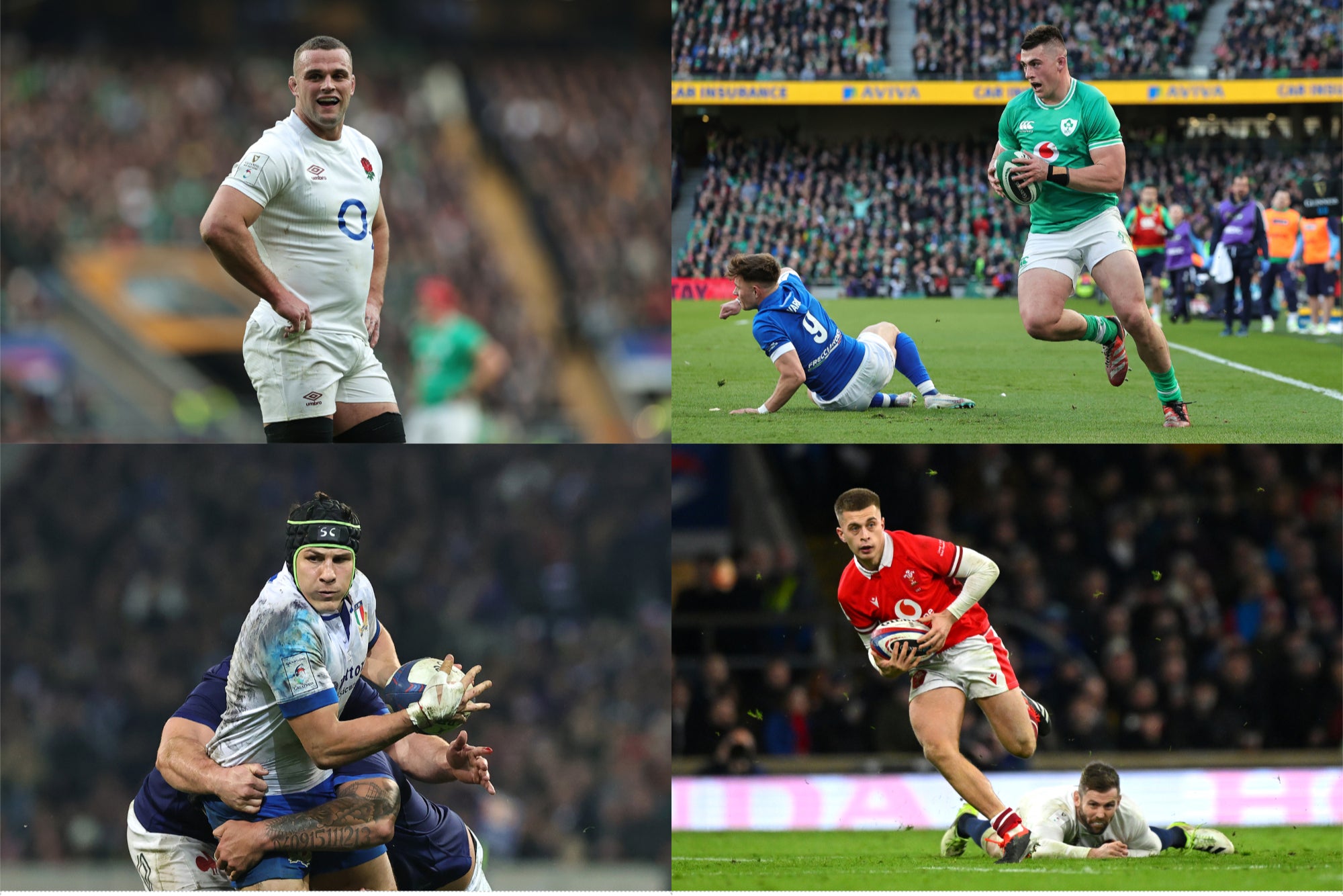 Ben Earl, Dan Sheehan, Juan Ignacio Brex and Cameron Winnett were among those to star in the Six Nations