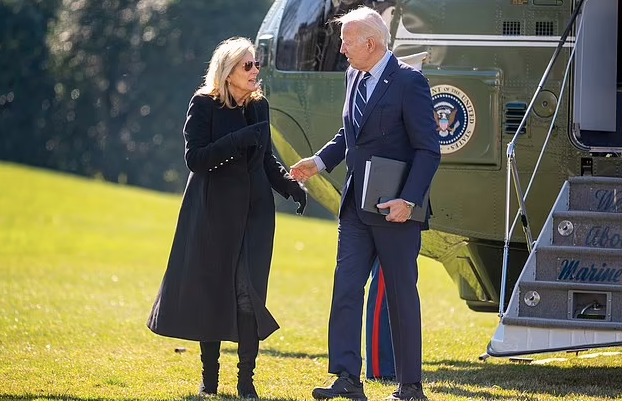 President Joe Biden has been spotted wearing ‘maximum stability’ sneakers