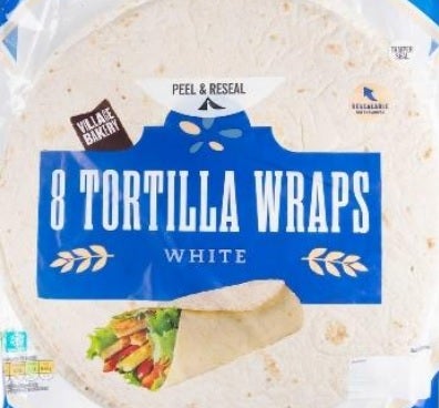 Signature Flatbreads UK Village Bakery 8 Tortilla Wraps