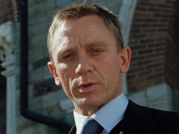 Daniel Craig as James Bond