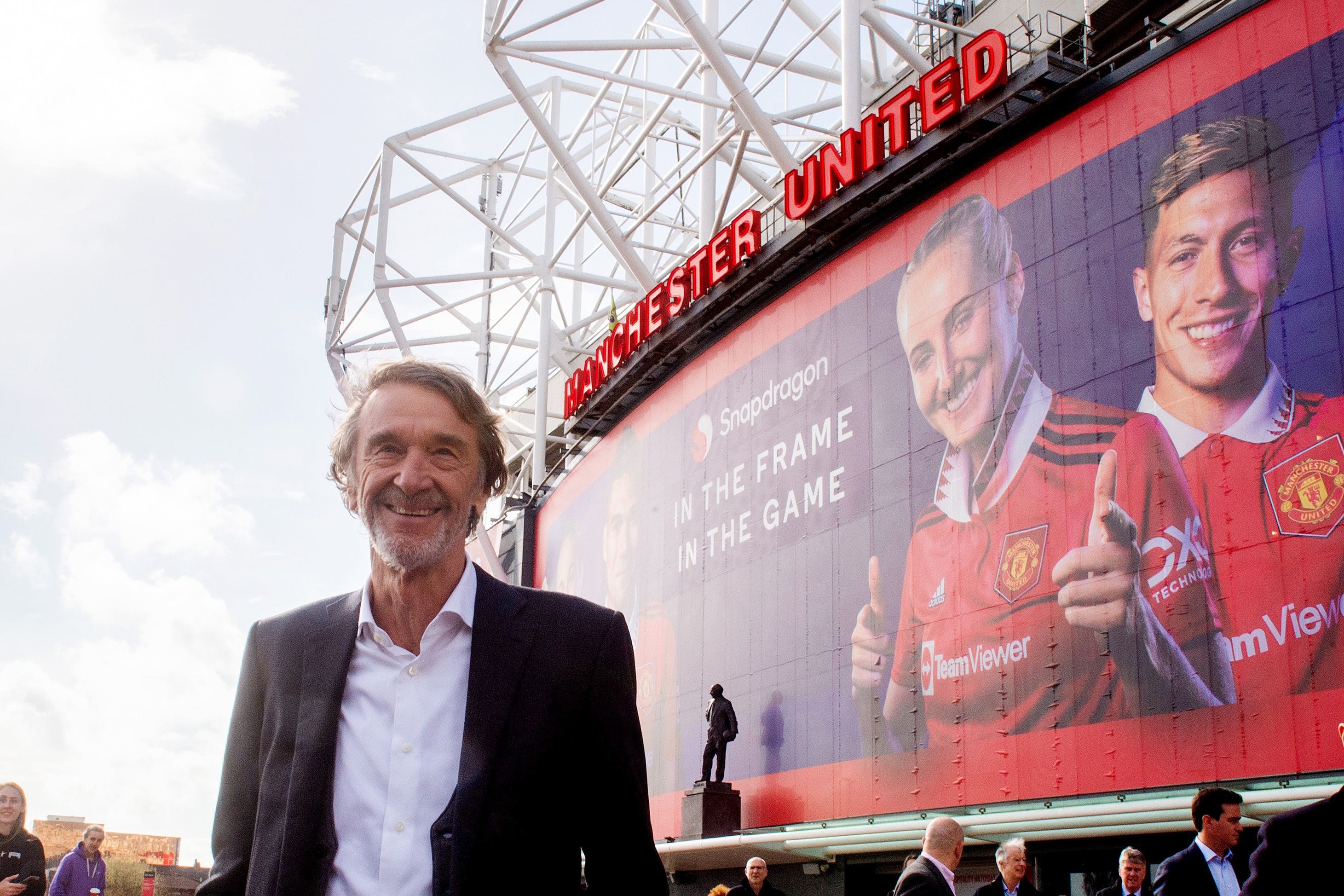 Jim Ratcliffe became a minority owner of Manchester United in February