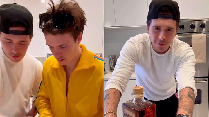 Too many cooks: Brooklyn Beckham enlisted brother Cruz as sous chef to impress Gordon Ramsay with beef wellington.