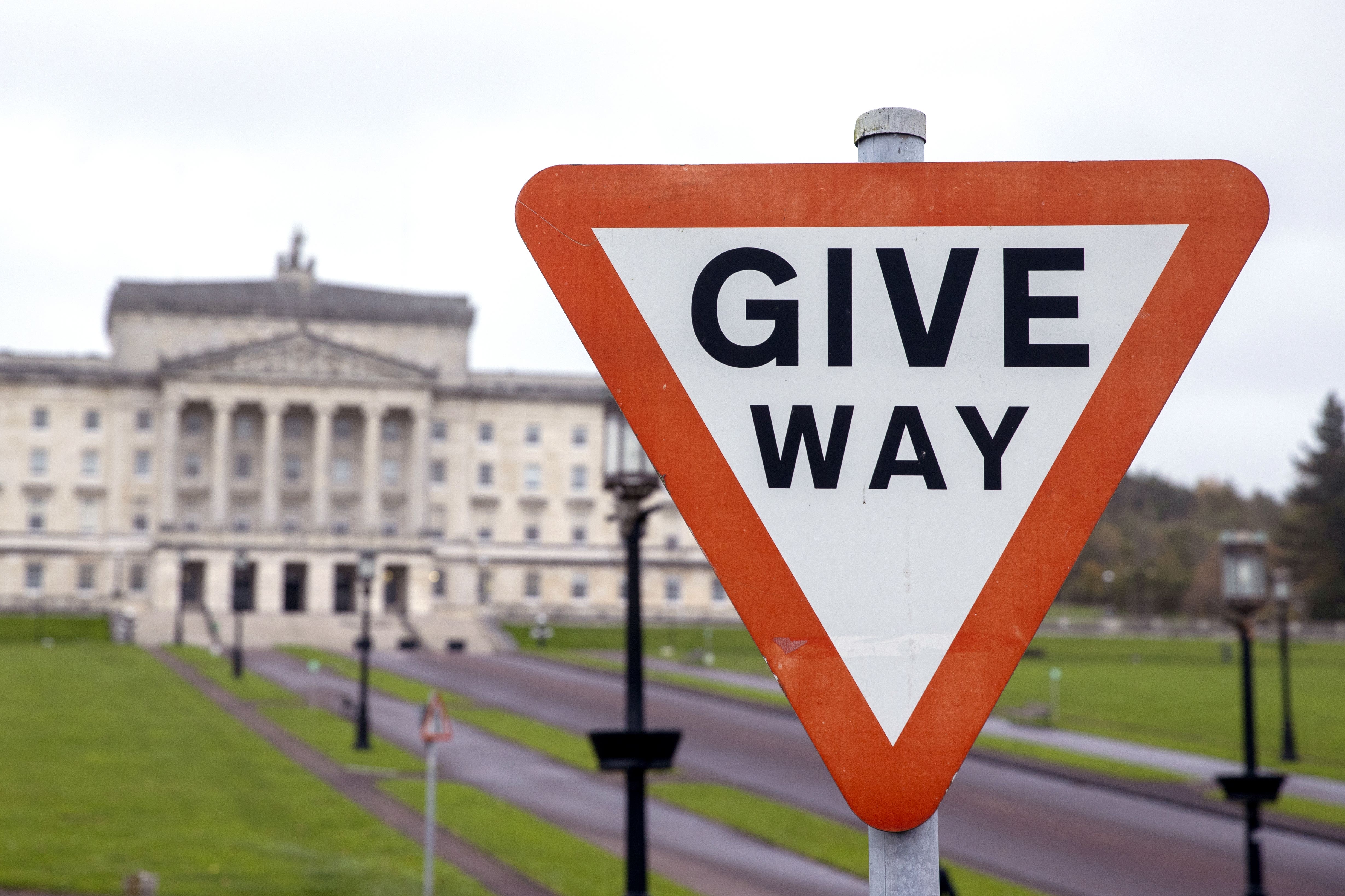 The Stormont Assembly held its first ever vote on the extension of EU law to NI on Tuesday (Liam McBurney/PA)