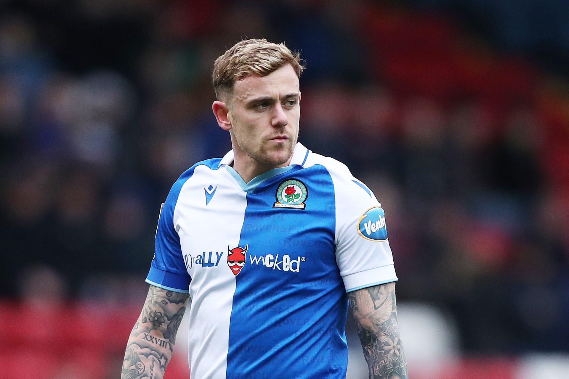 Blackburn’s Sammie Szmodics scored his 23rd of the season