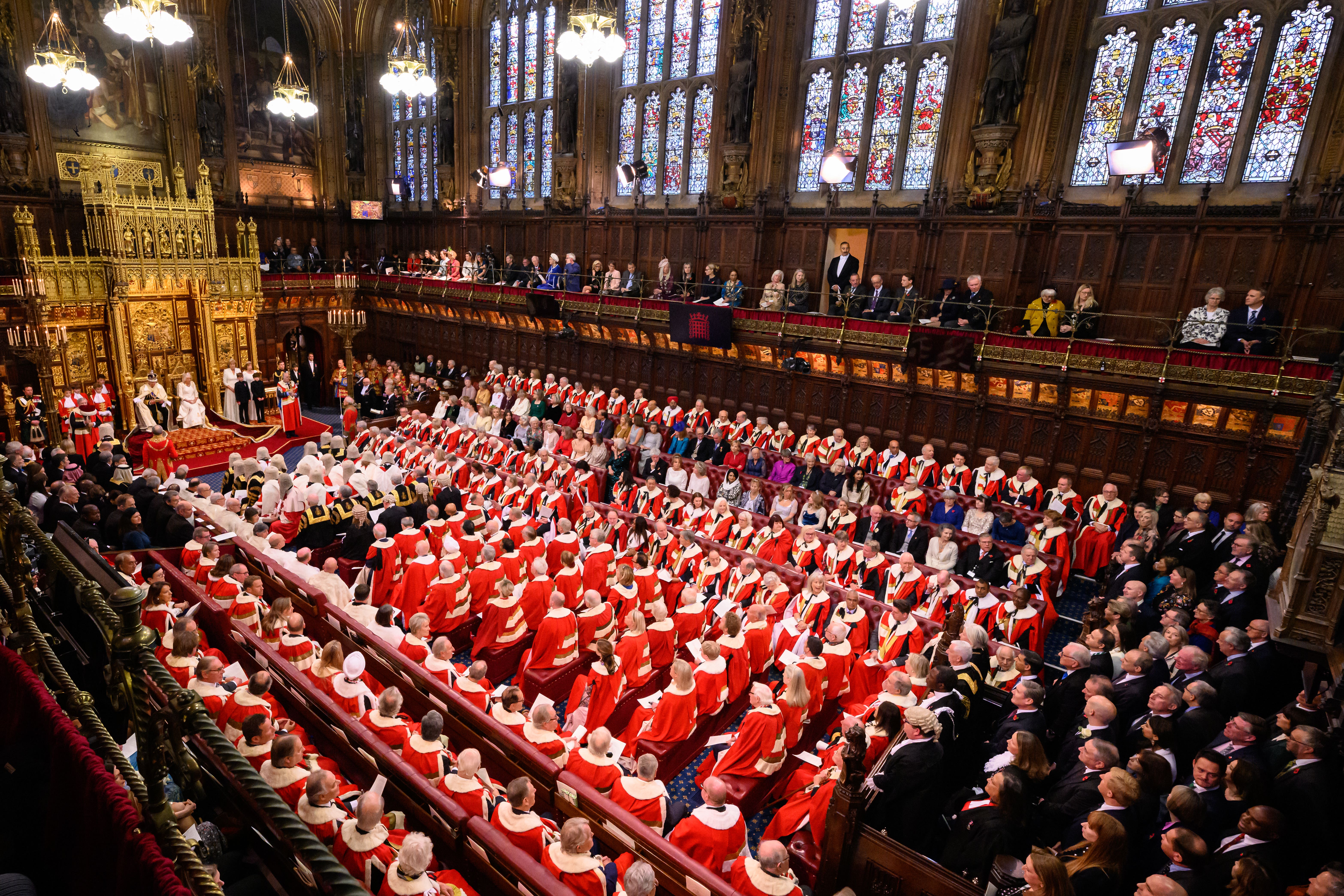 Lord Mackenzie of Framwellgate left the chamber unsure whether he was joking or not as he recalled the incident in the House of Lords (pictured)