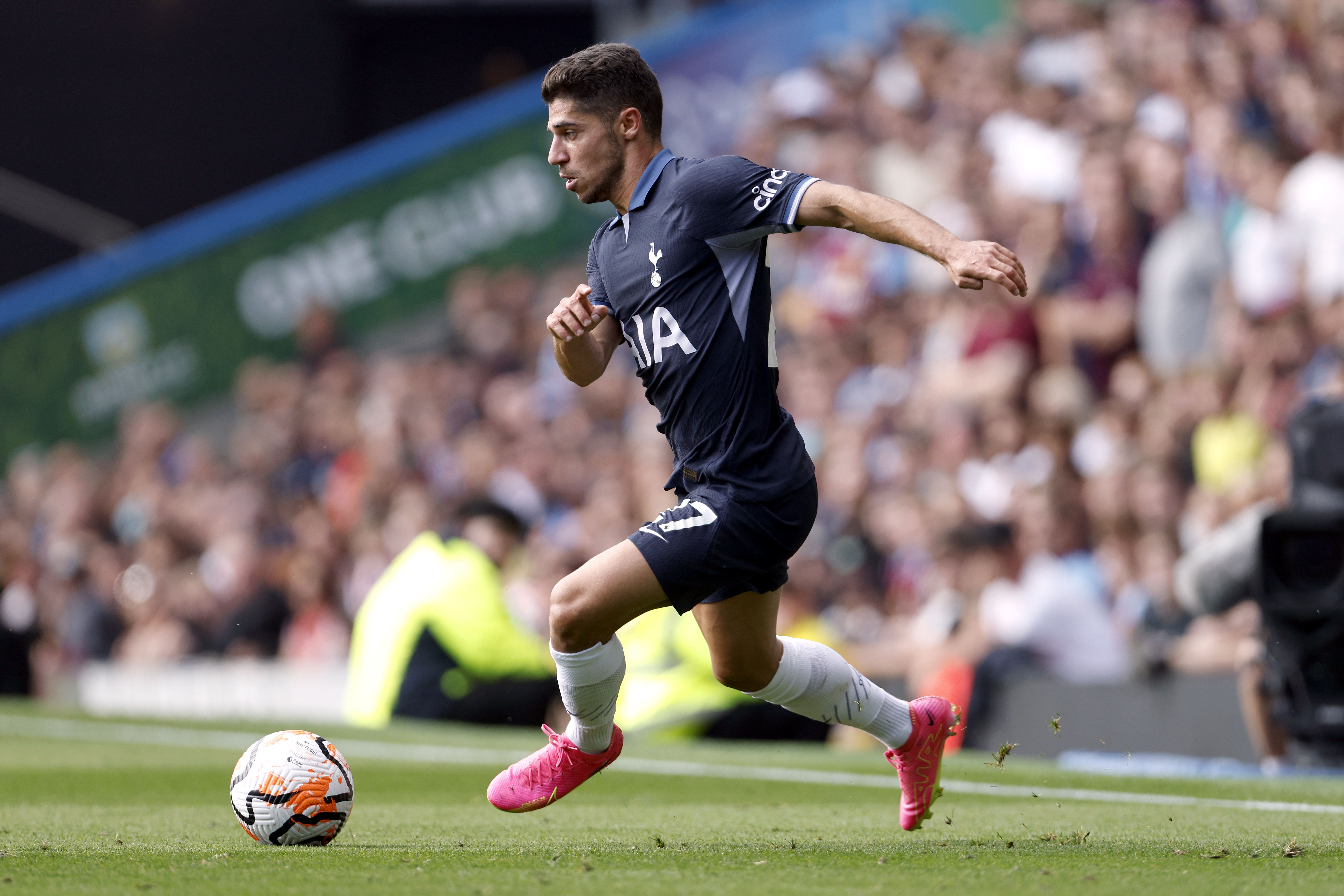 Manor Solomon has only made six appearances since he joined Tottenham this summer (Richard Sellers/PA)