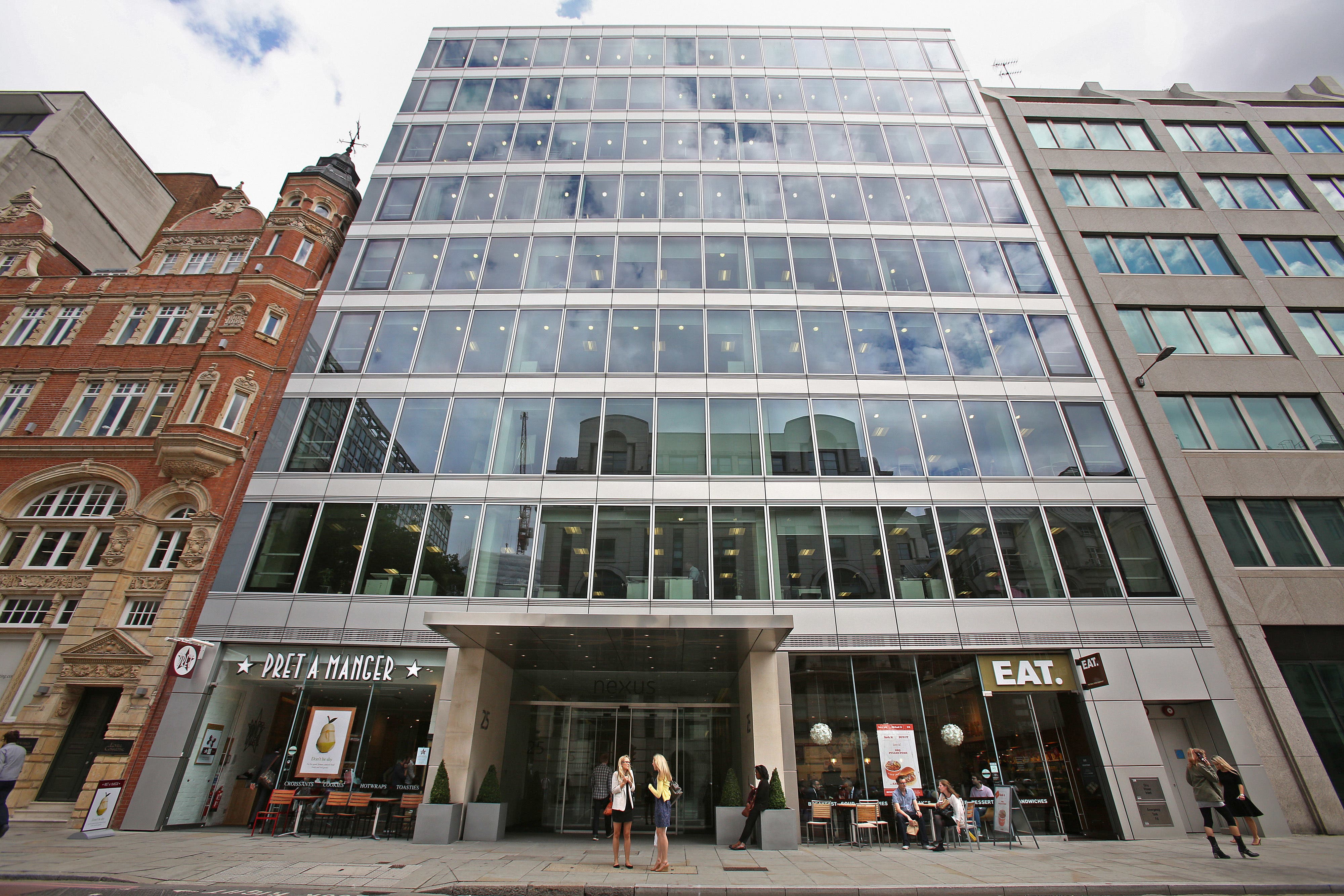 Johnson Matthey’s office in London. (Philip Toscano/PA)