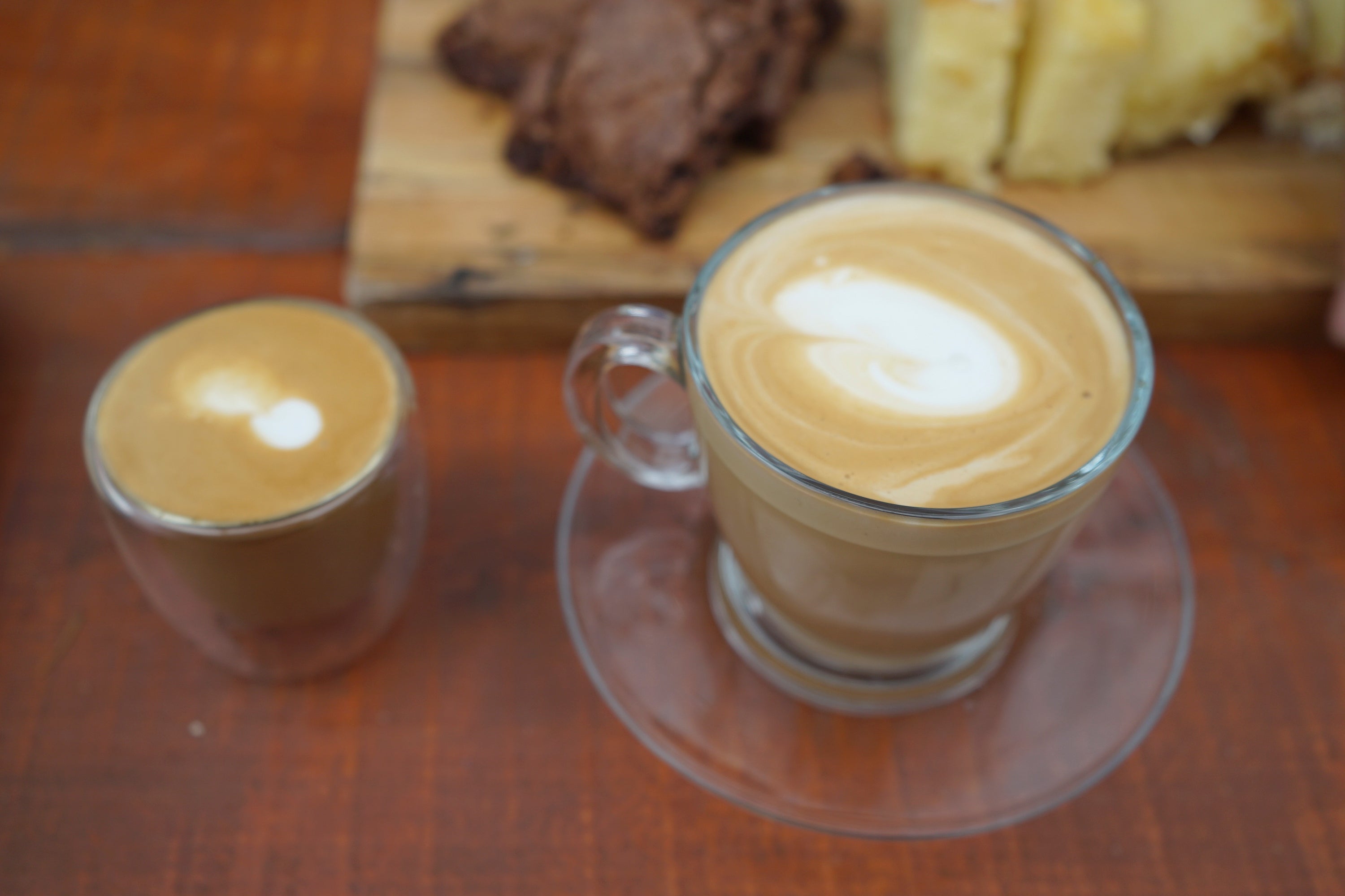 St Helena’s famed coffee is pictured during a farm tour and tasting at Wranghams