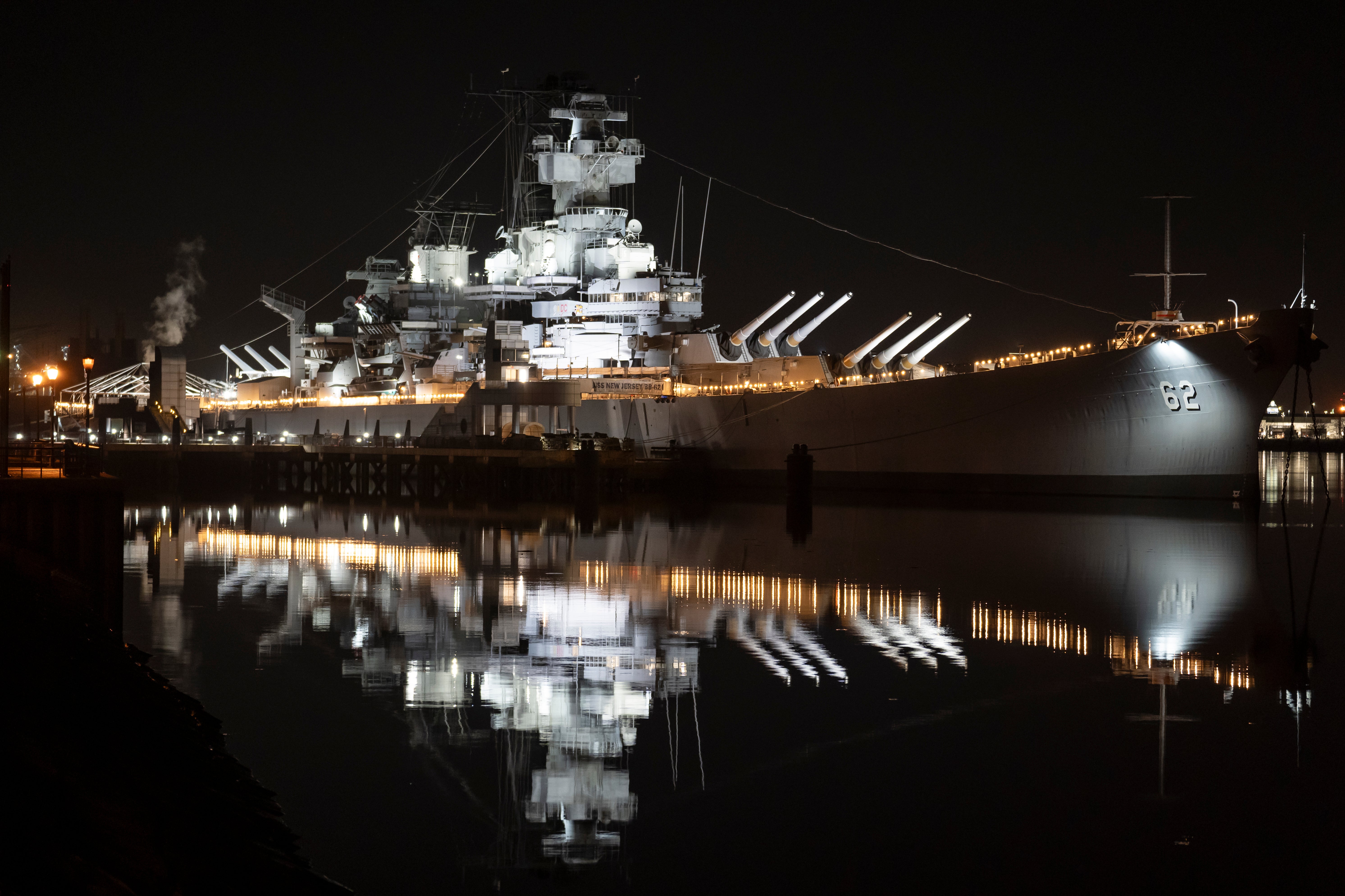 World War II Battleship-USS New Jersey