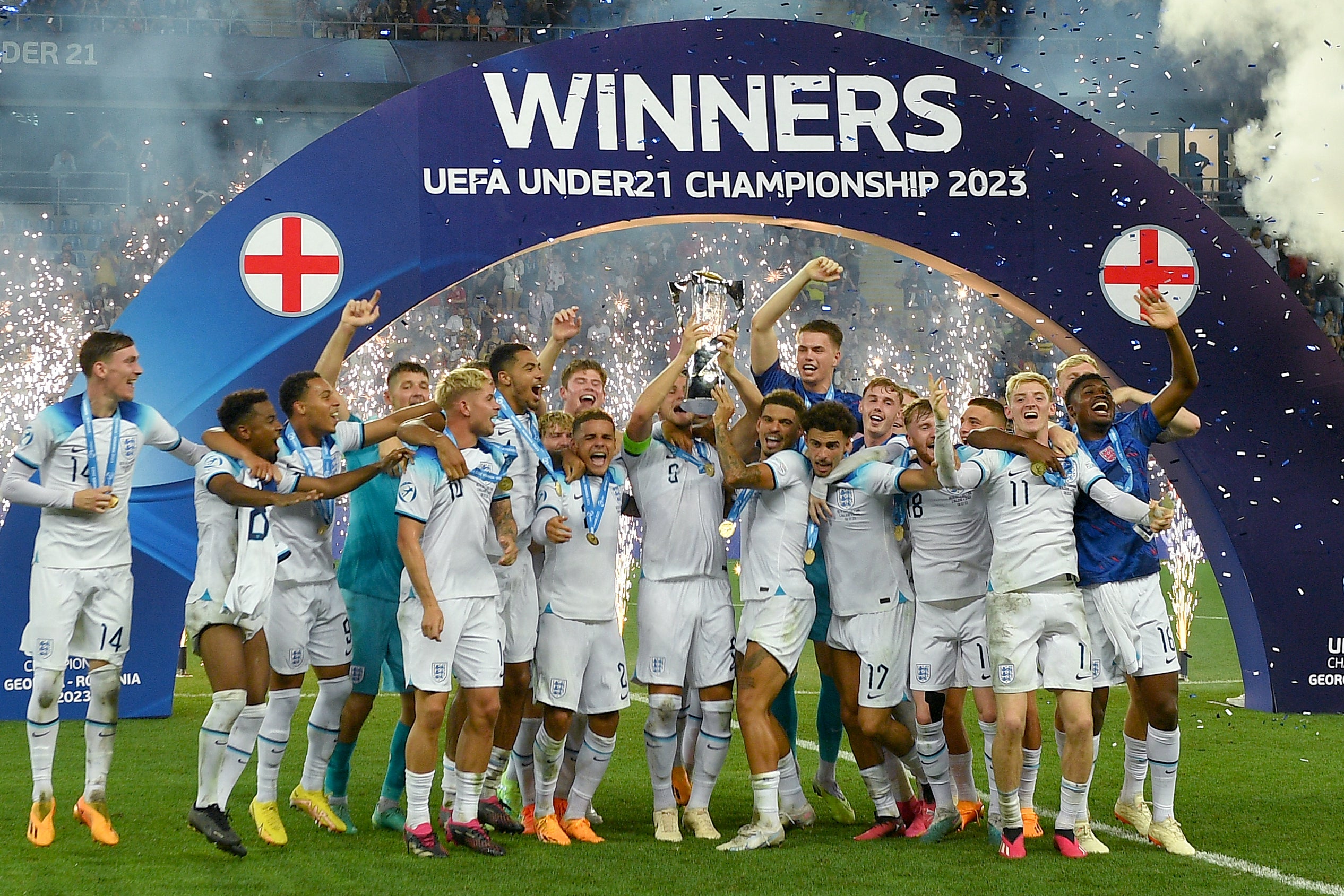 Gordon helped England win the European Under-21 Championship last summer