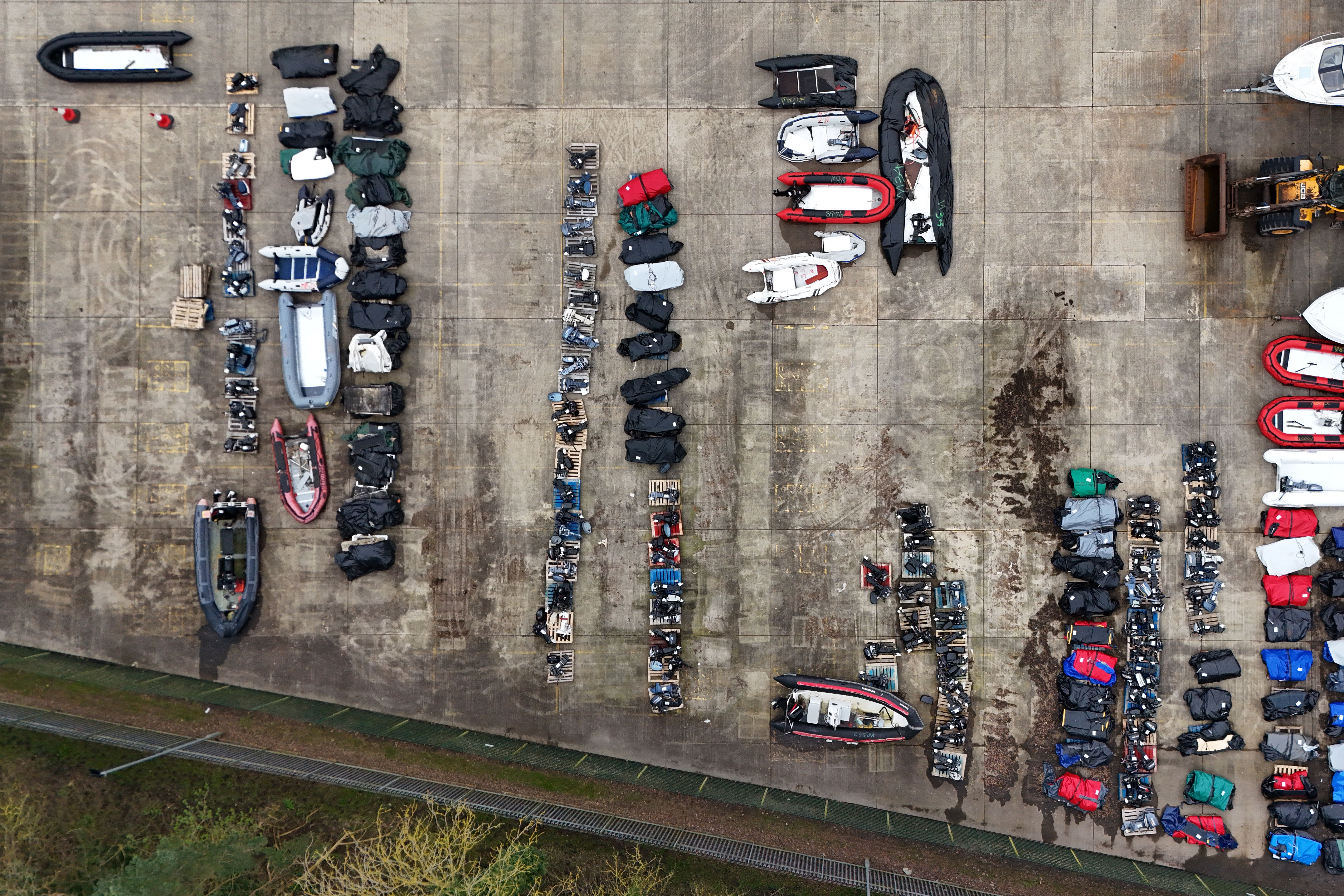 Rishi Sunak insisted his plan to ‘stop the boats’ was working as figures showed Channel crossings so far this year are already higher than in the first three months of 2023 (Gareth Fuller/PA)