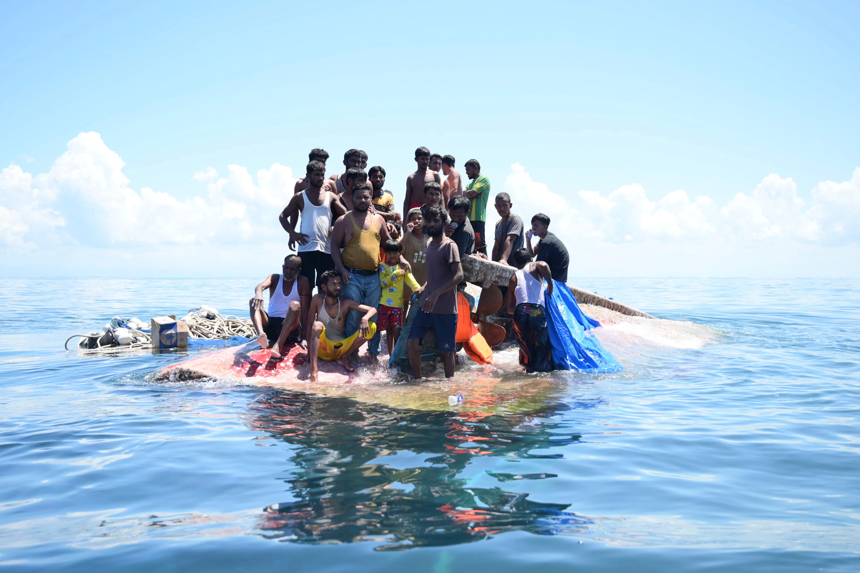 APTOPIX Indonesia Rohingya Muslims