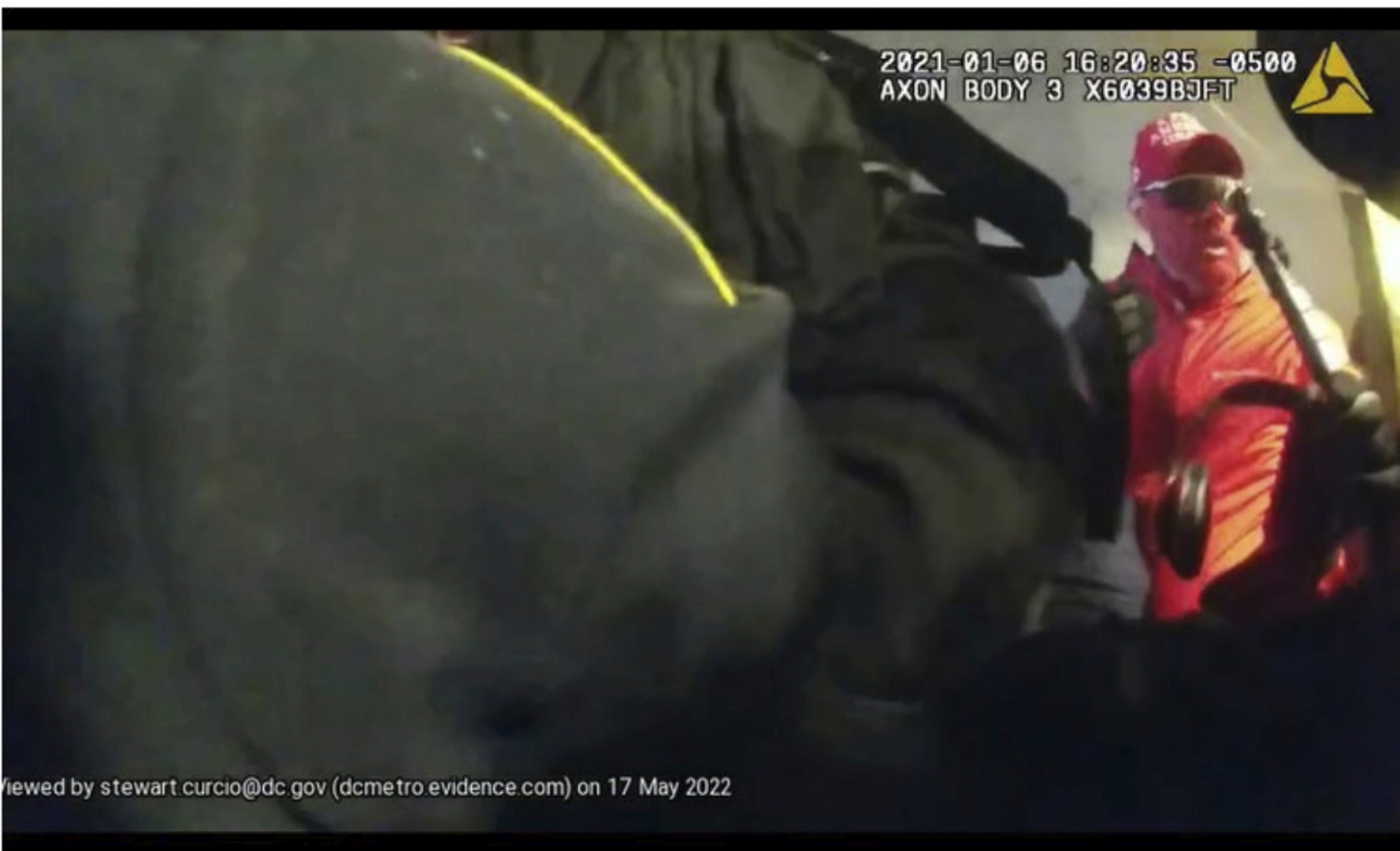 Capitol Riot Rally Runner