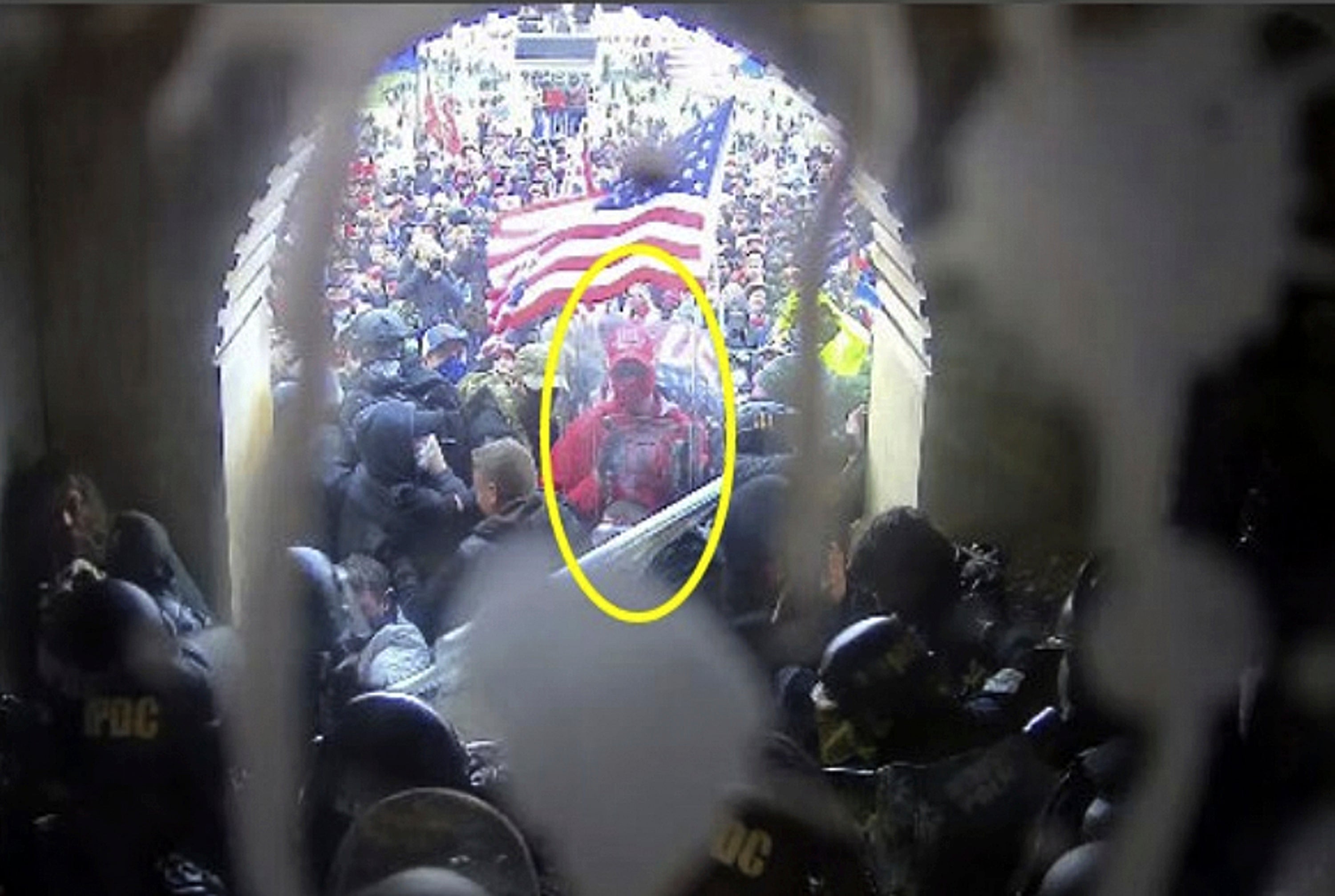 Capitol Riot Rally Runner