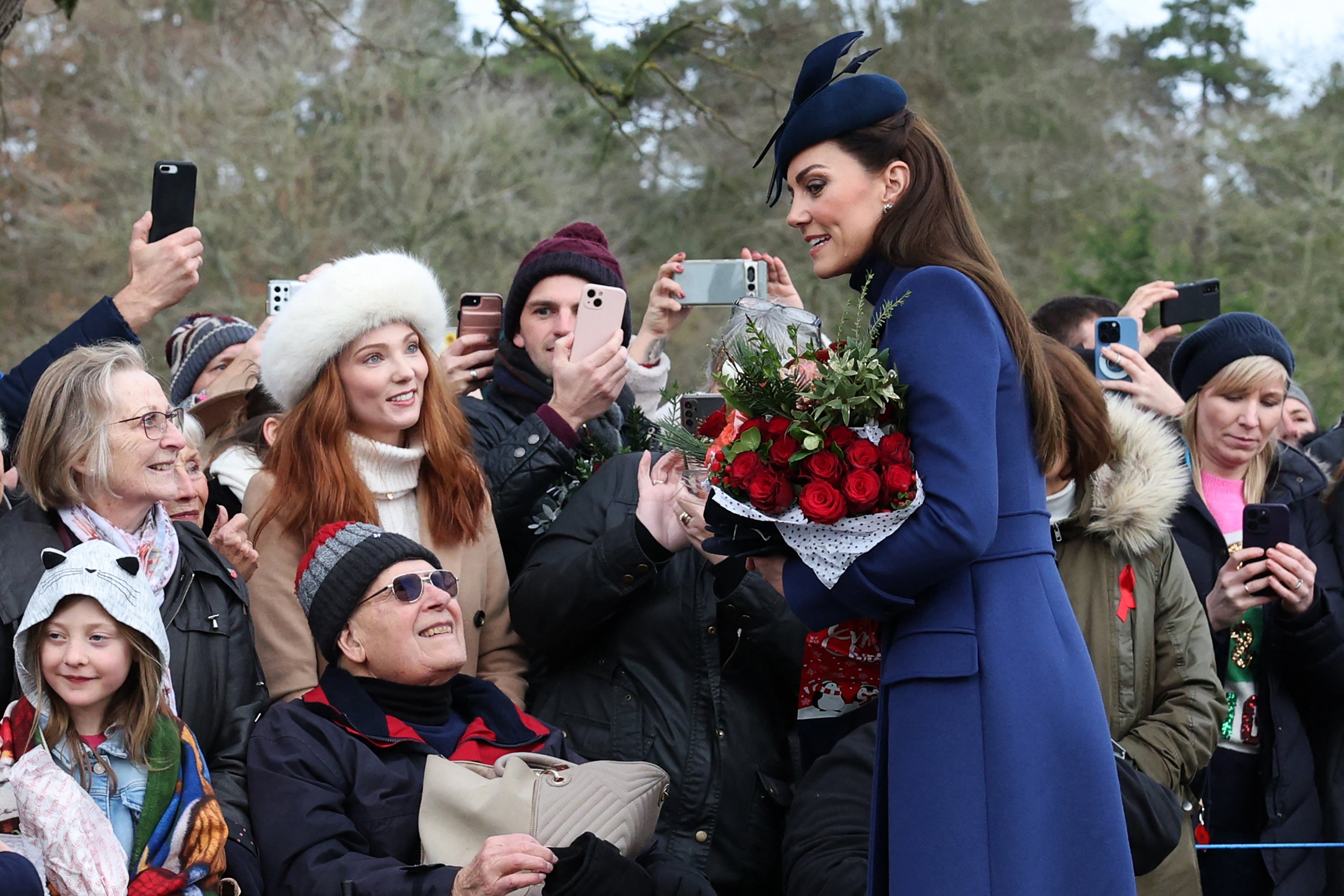 The Princess of Wales made what was to be her last public appearance for almost half a year on Christmas Day, 2023.